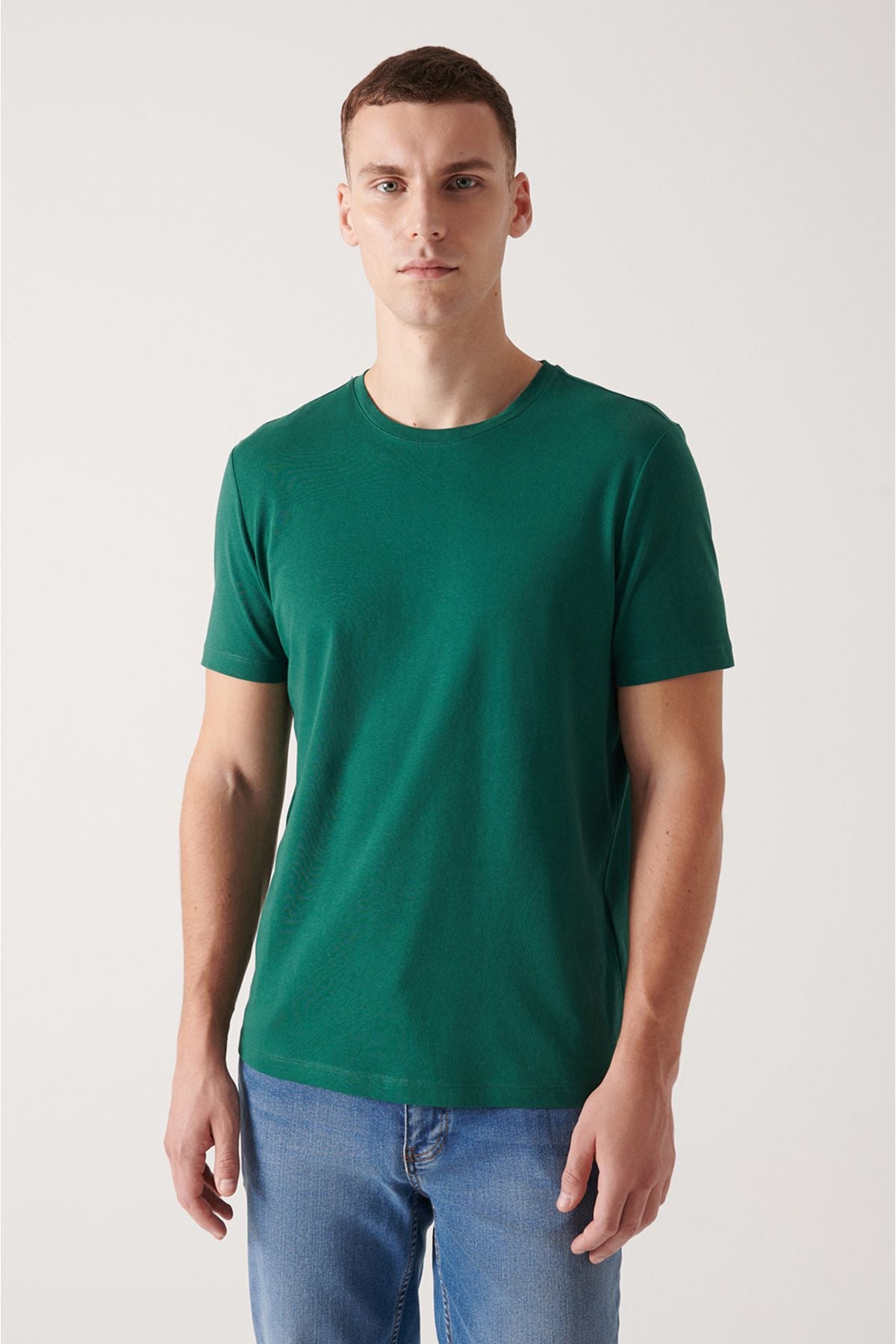 Male 5 %100 %cotton bike collar T-shirt E001021