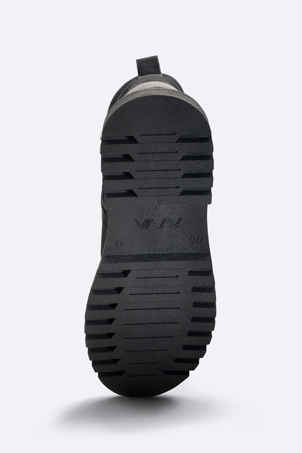Men's Black 100 %Leather Lacing Flexible and Durable Light Termo Base Bot A32Y8010