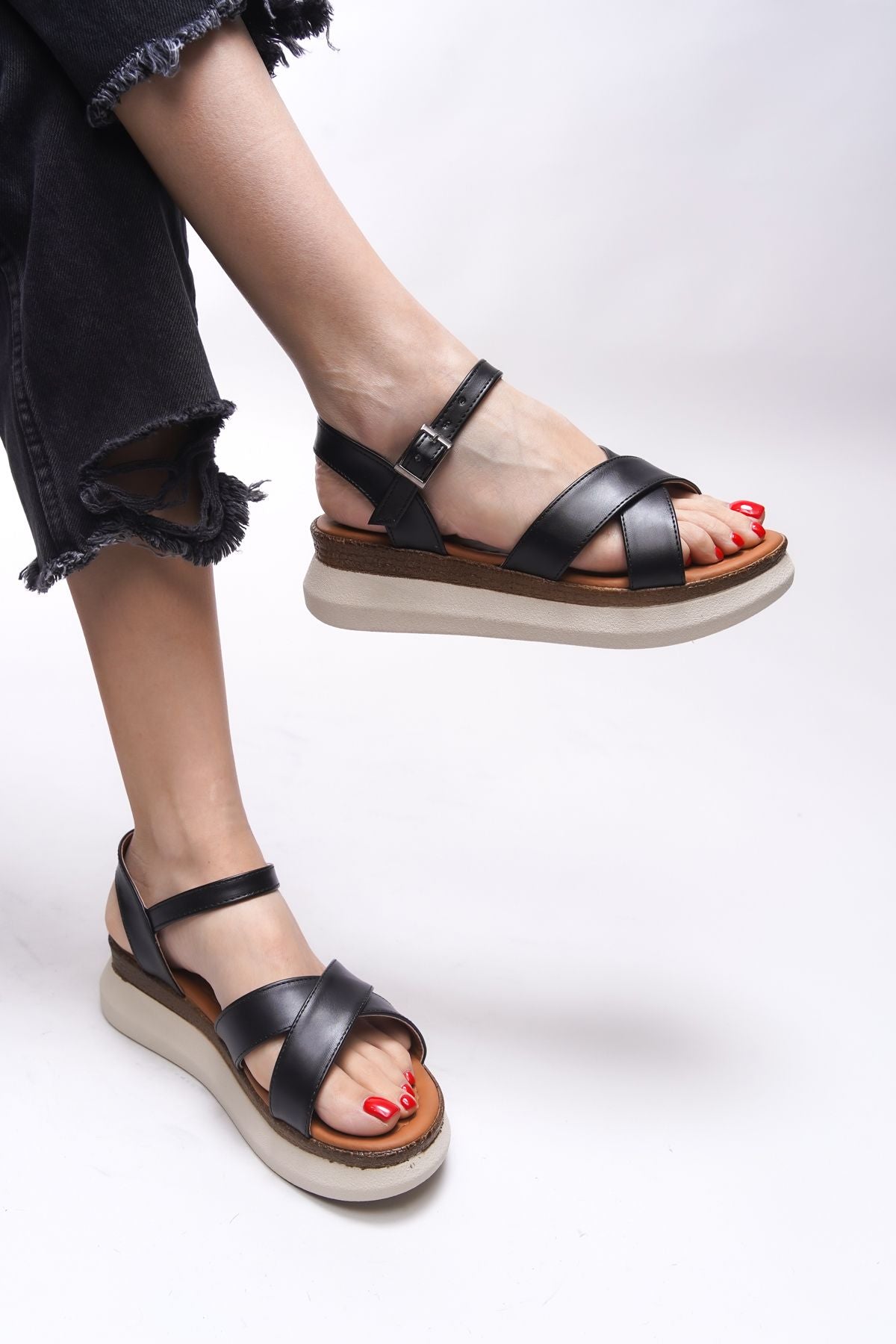 Myltheris Woman Sandals 0012600 Black