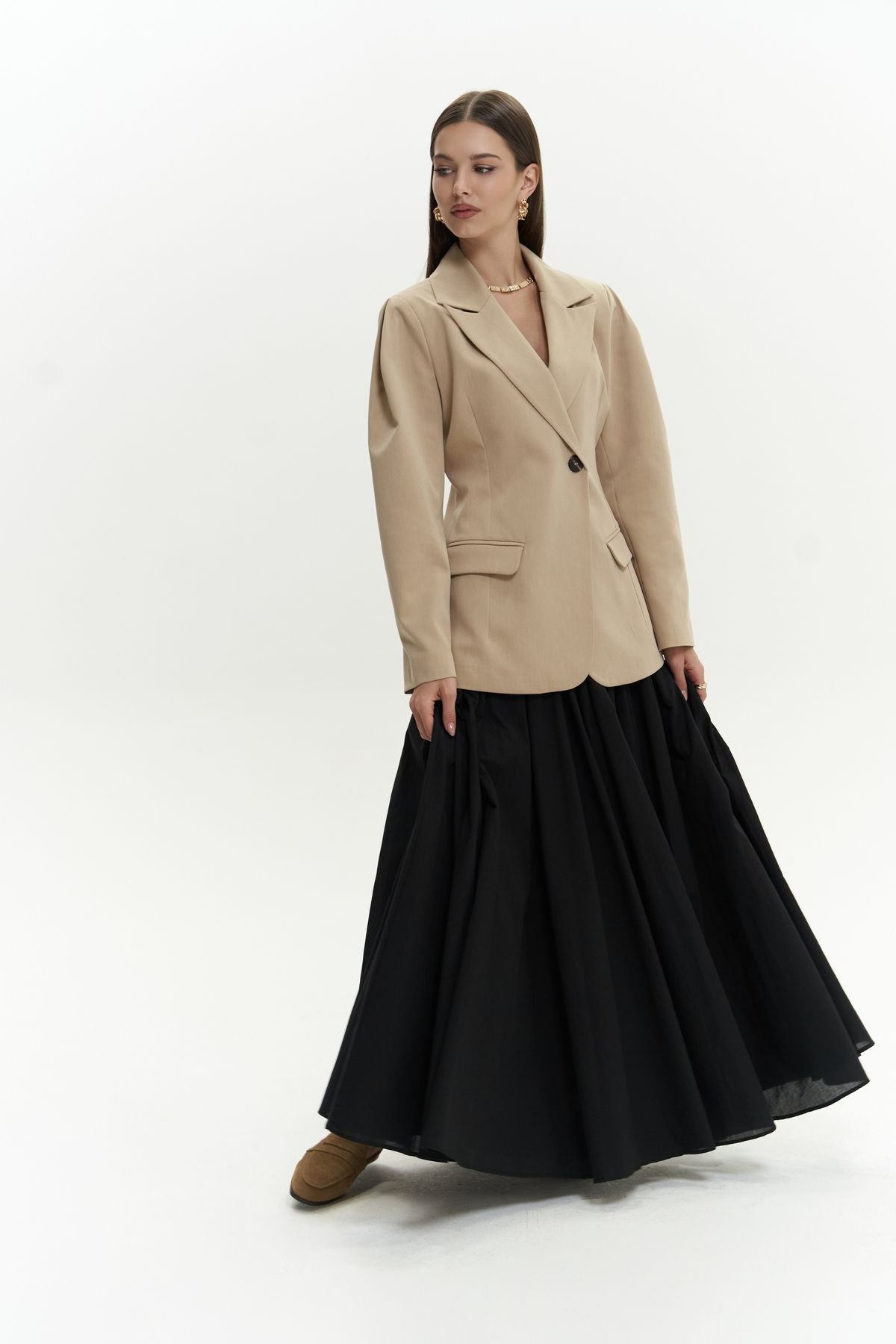 Biella Belden Sitting Mink Blazer