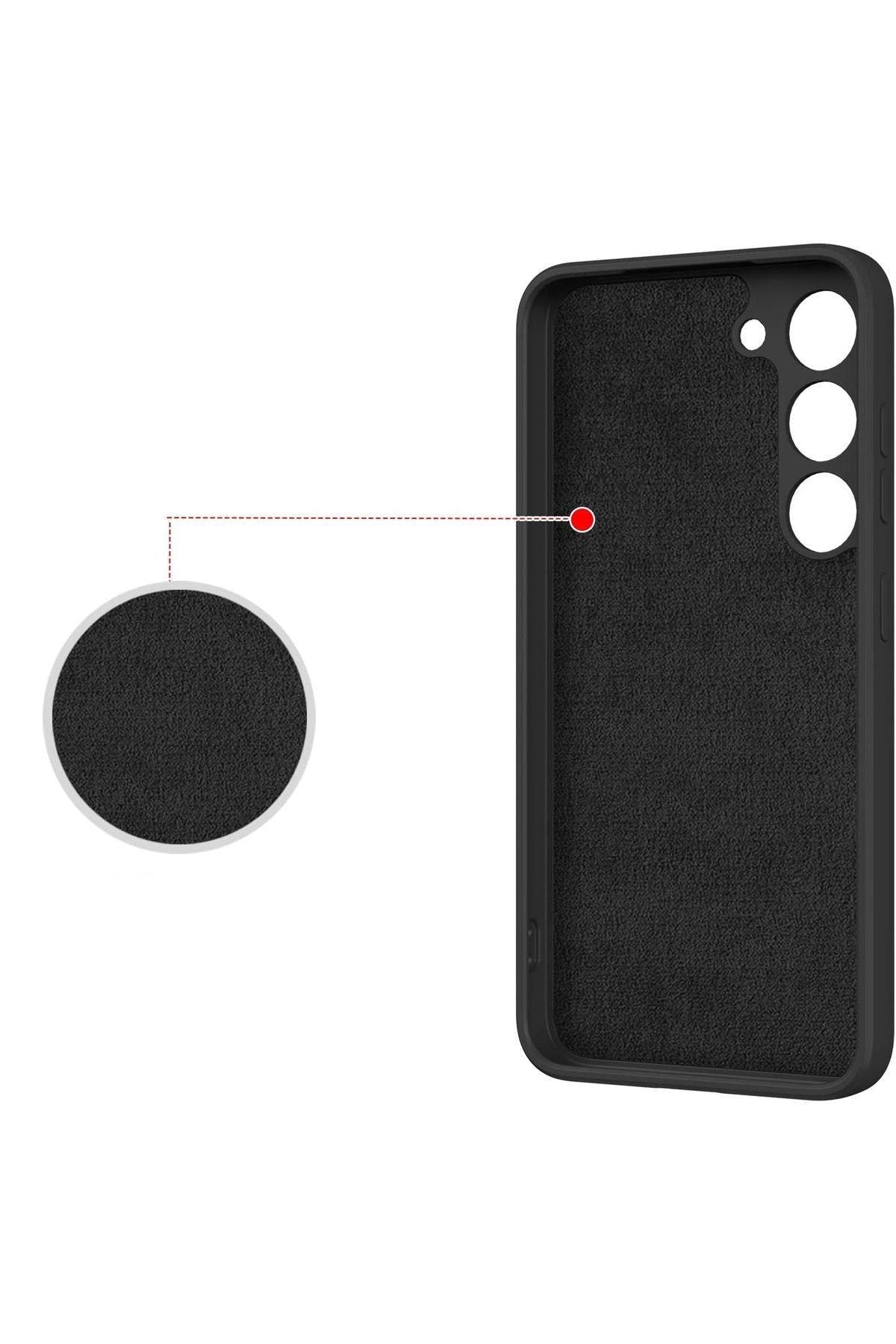 Samsung Galaxy S22 compatible with Velvet Luxury Camera Protected Launch Cover