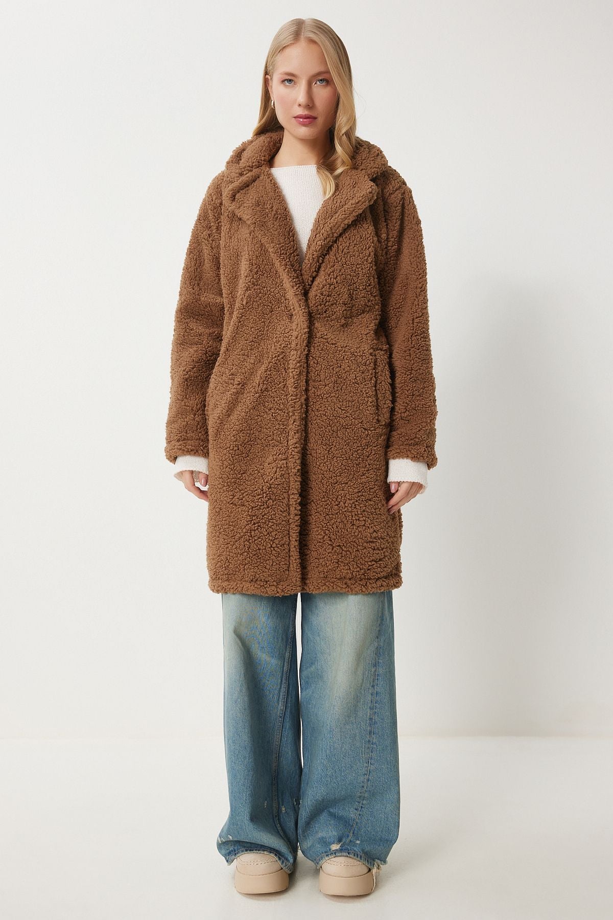 WOMEN LIGHT BROWN FLOOR BOLE PLUSH CARE ZH00009