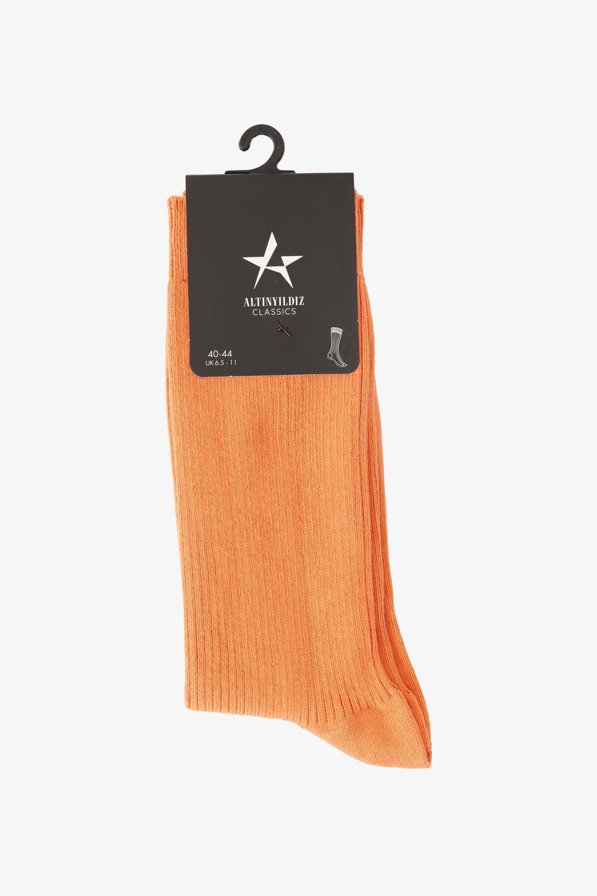 Men's Orange Single Wick Socks