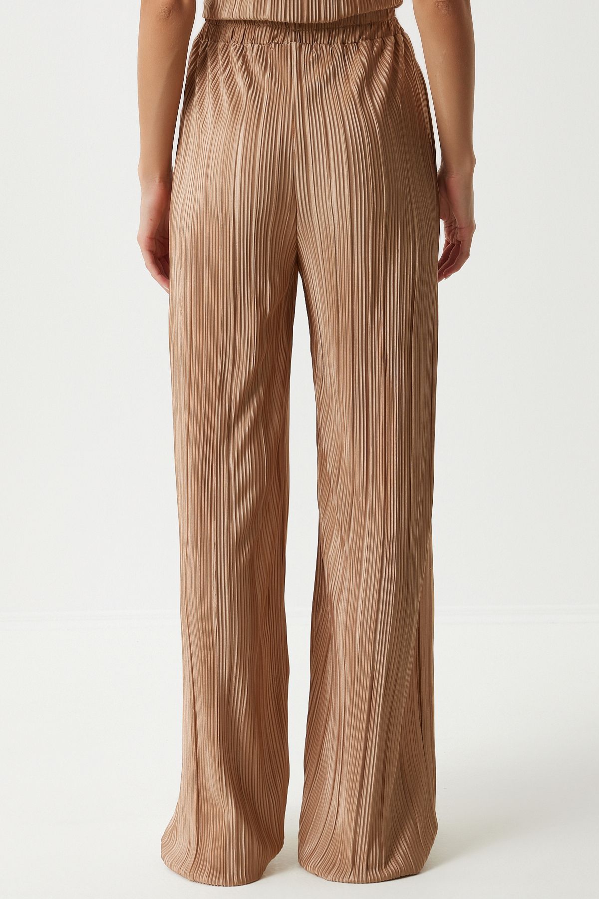 Female Biscuit Pilisle Casual Blouse Pants Set Mc00283