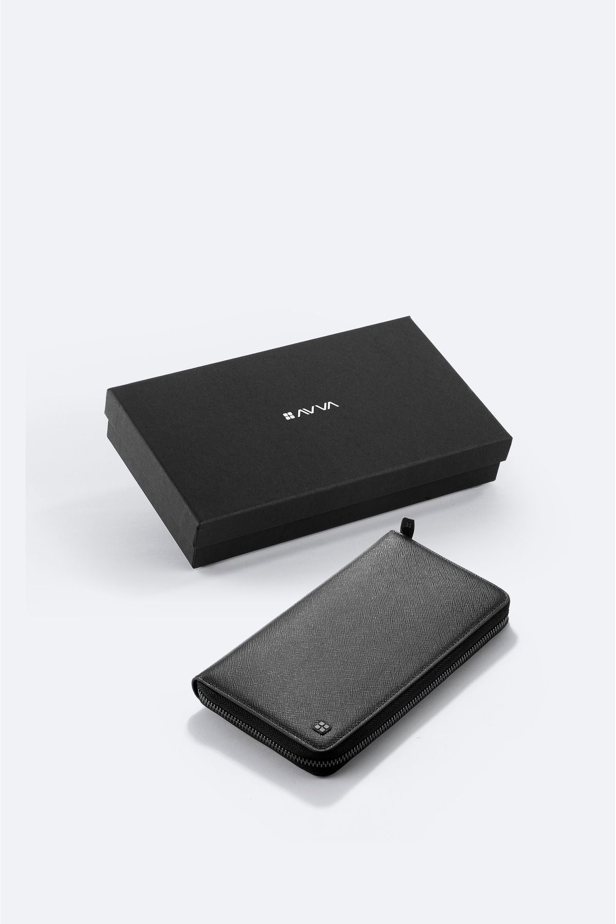 Men's Black Gift Boxed 100 %Leather Wallet B009560