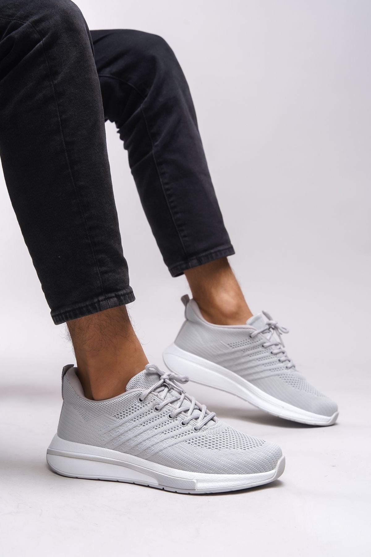 Qhasalzu Unisex Sneaker 0012118 Gri