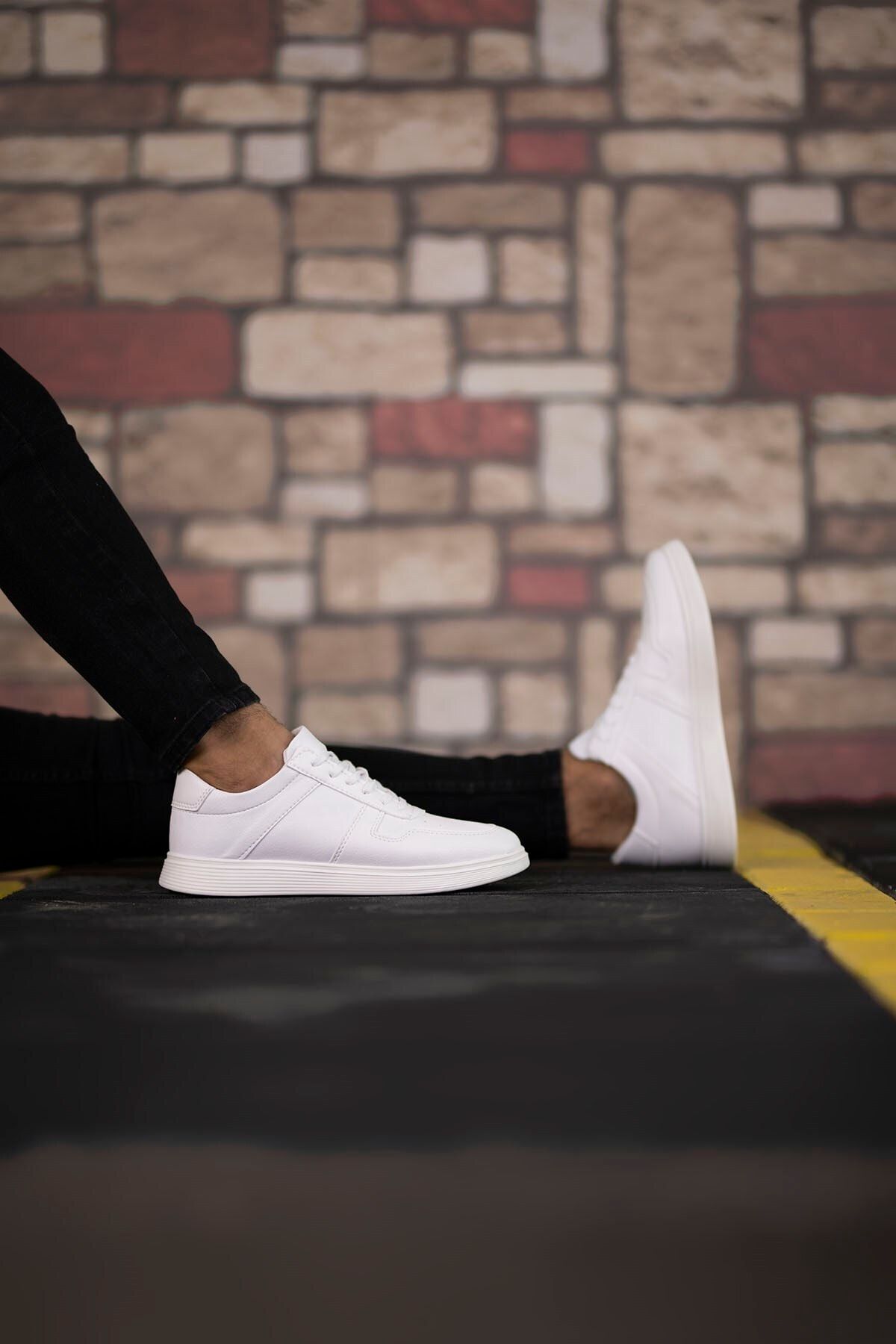 White Unsex Sneaker 0012219