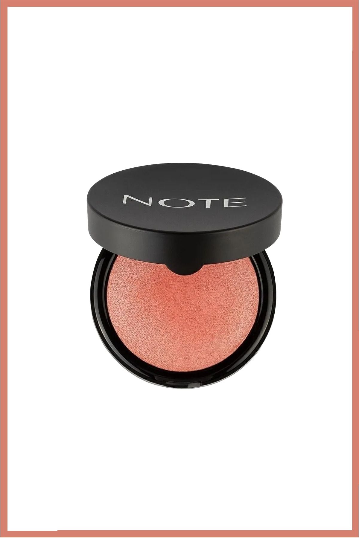 Baked Blusher glittering baked dust blush - 06 Hot Rose