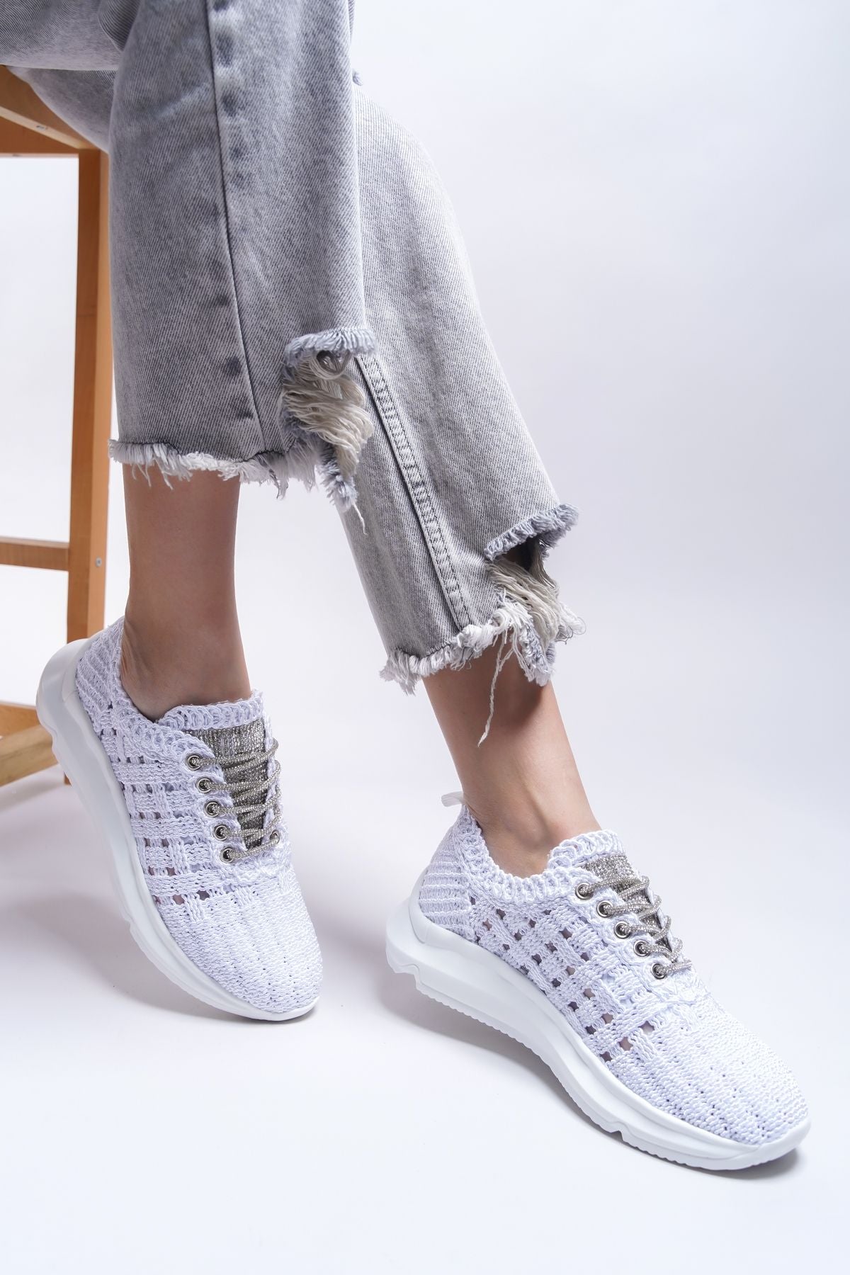 Thyyalin Woman Sneaker 0012151 White