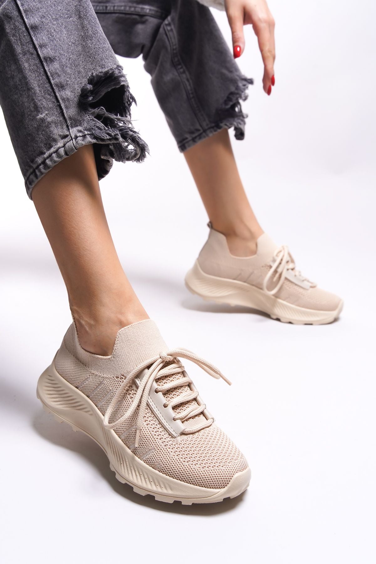 Umhebel Woman Sneaker 00122011 Beige