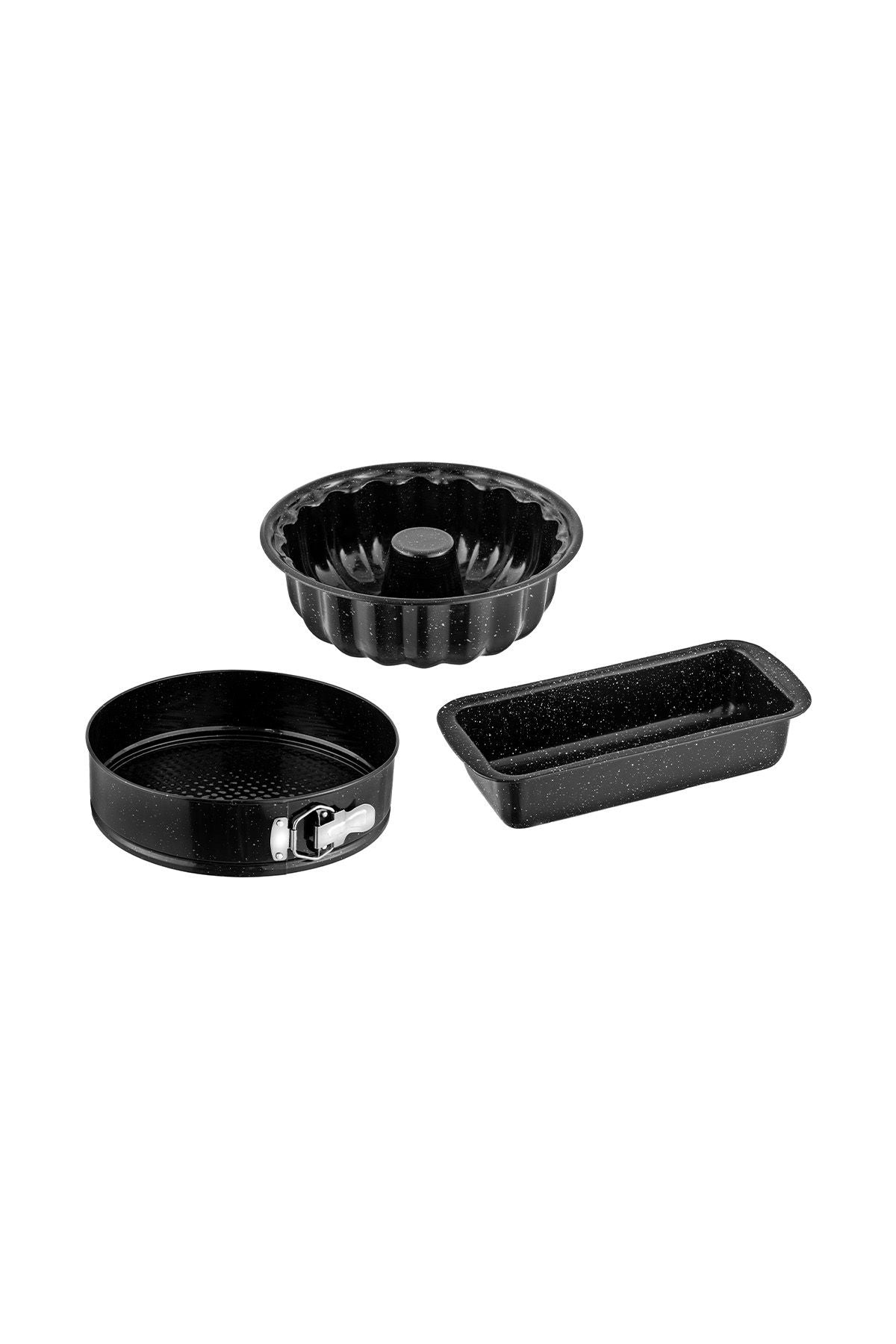 Wellbeke 3 -cake mold set black