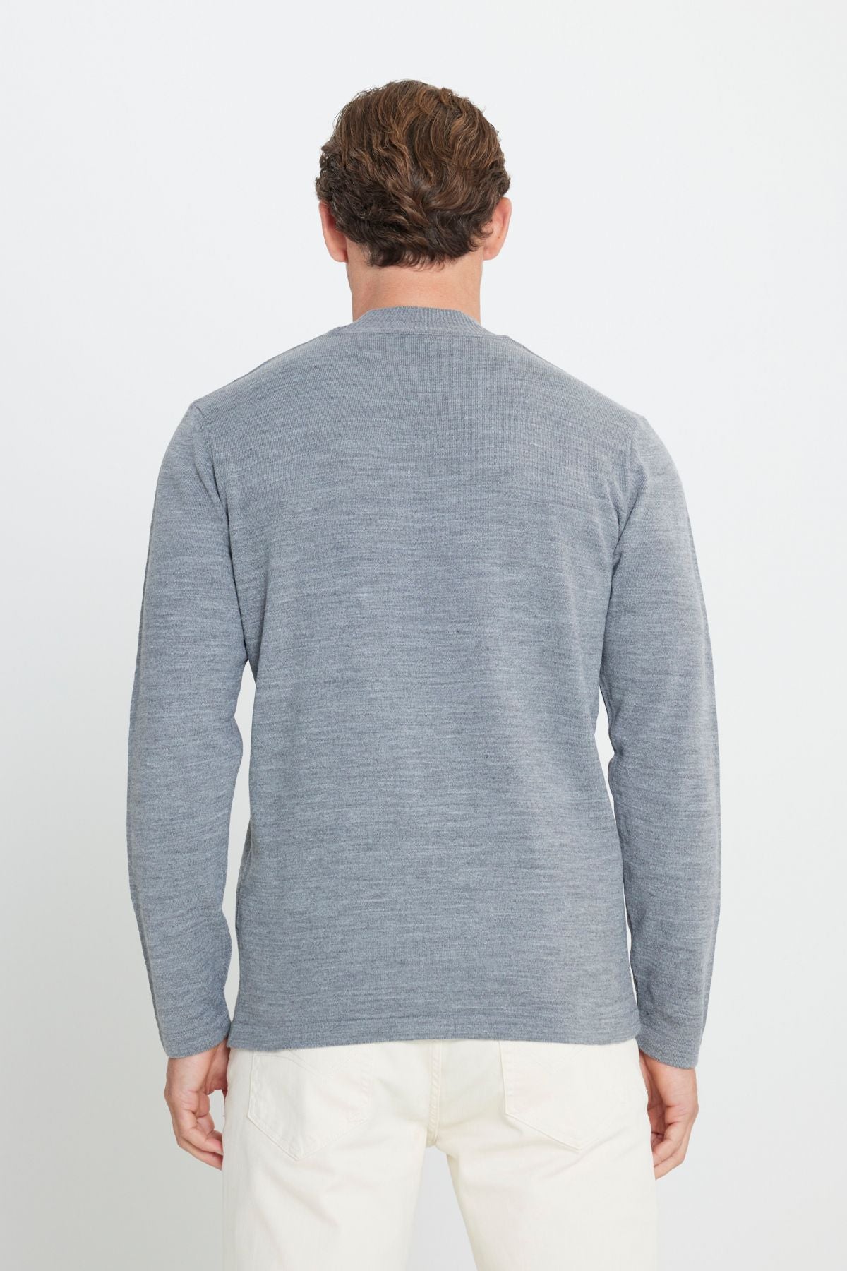 Men's gray melang