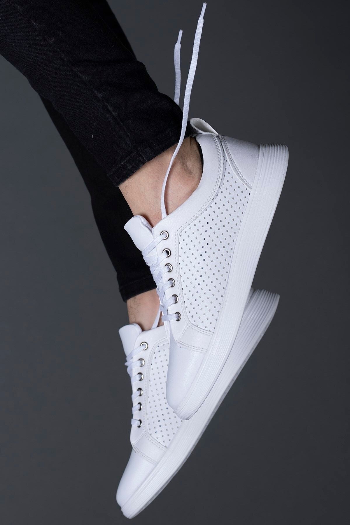 White Unsex Sneaker 0012957