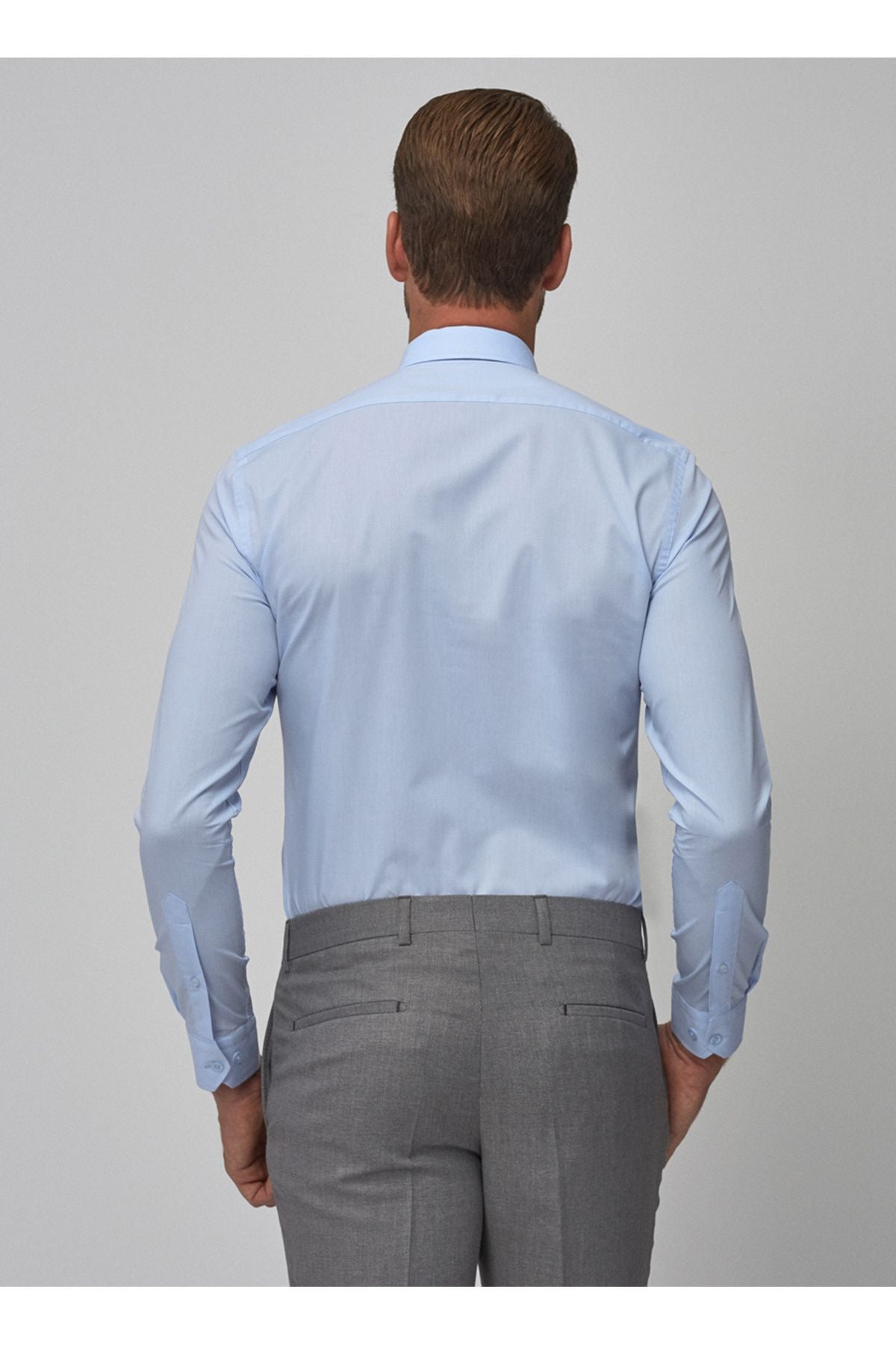 Altınyıldız Classics Light Blue Men Slim Fit Shirt 4a2000000001