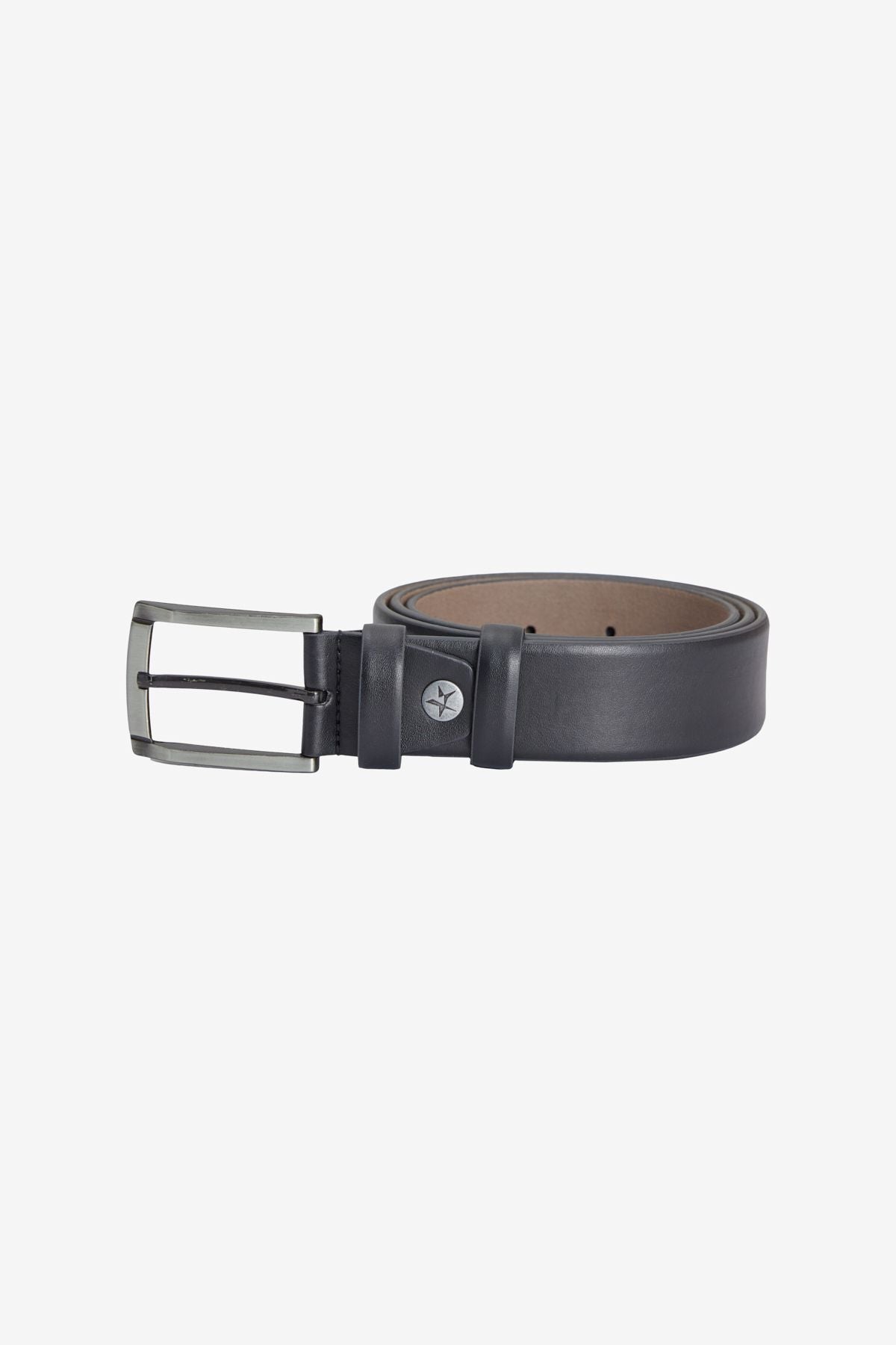 Men's black classic belt
