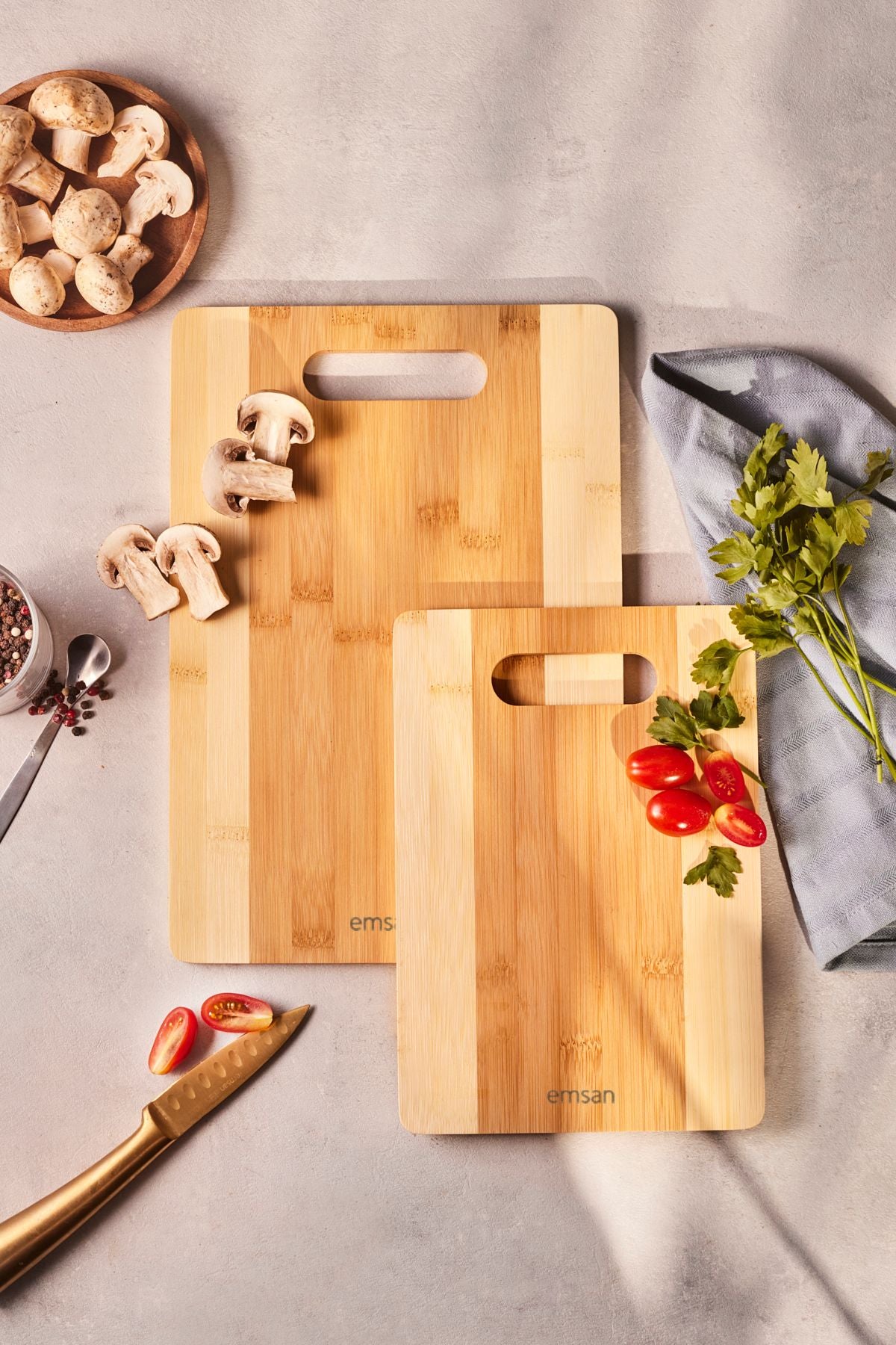 Bamboo Lupine 2 Cutting Board