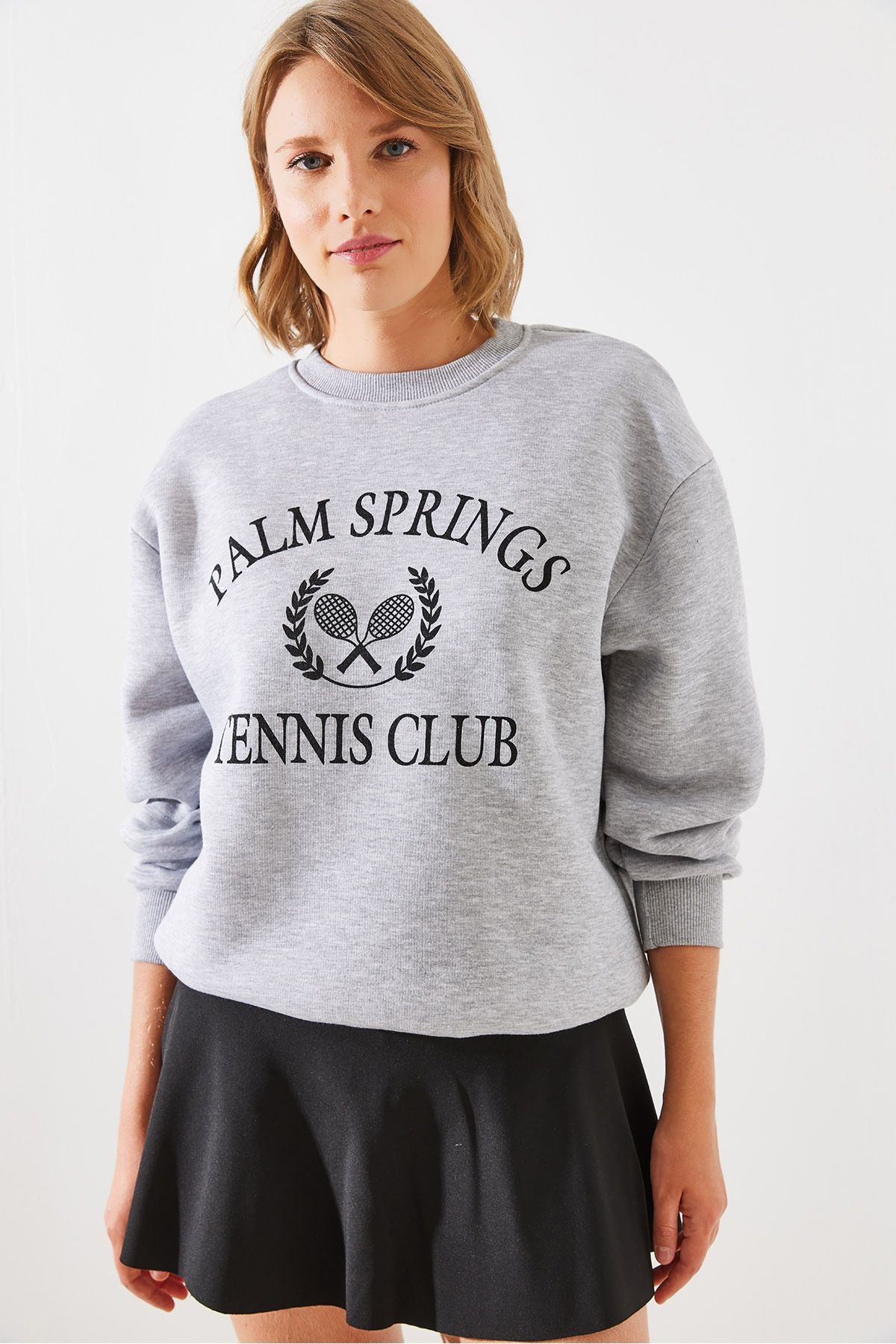 WOMEN'S THREE YEAR SPRINGS SPRINGS Tennis Vintage College Sweatshirt MBHS002 60601002
