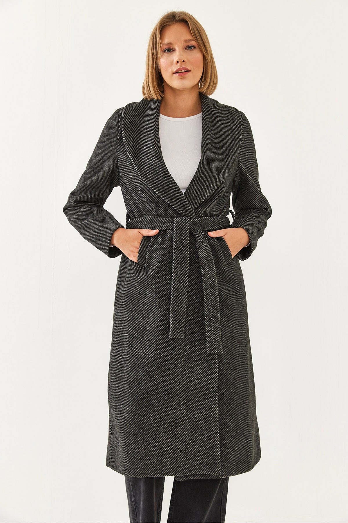 Women's Belted Cashmere Coat 2353 60351083
