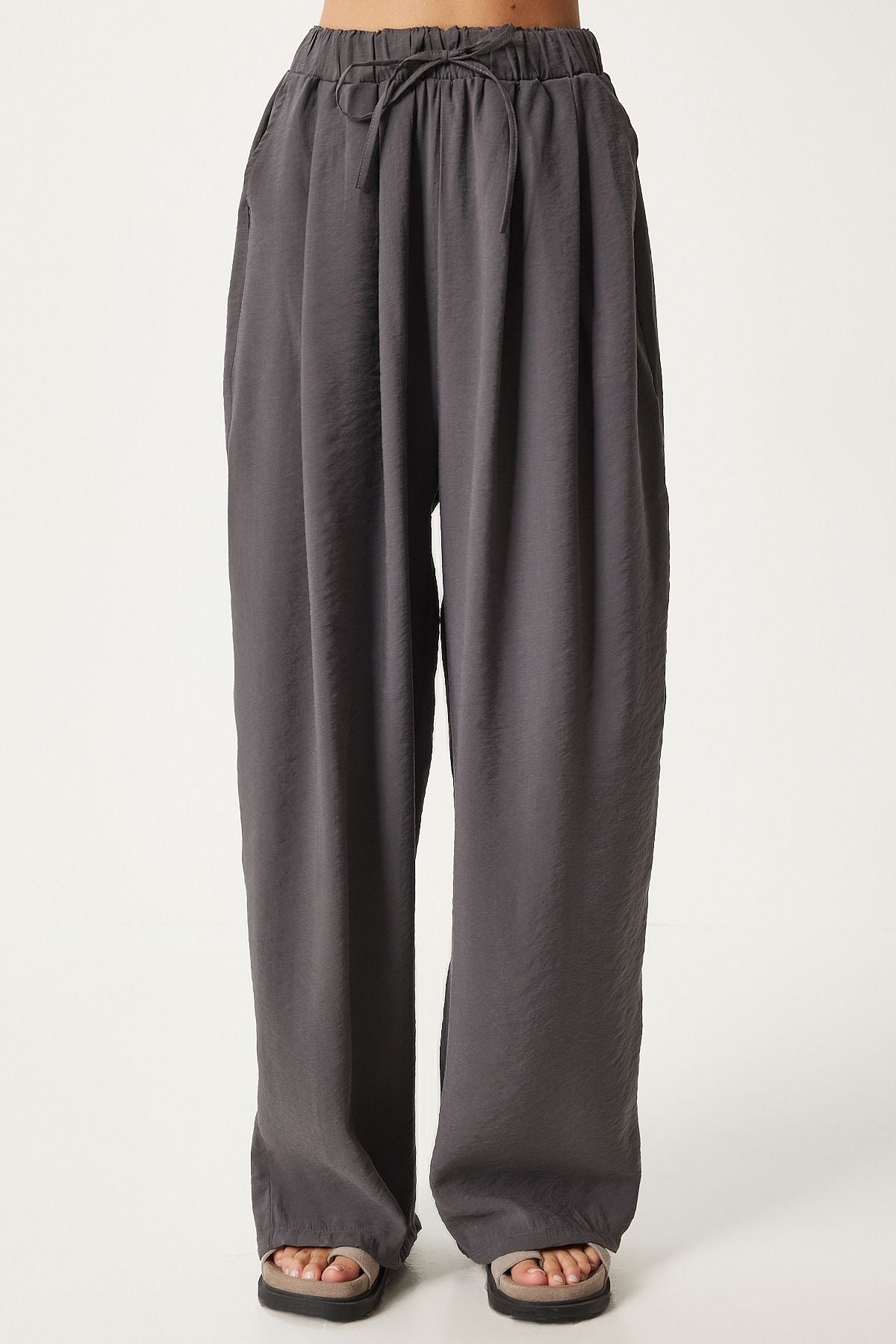 Woman smoked comfortable mold shalwar pants MW00150