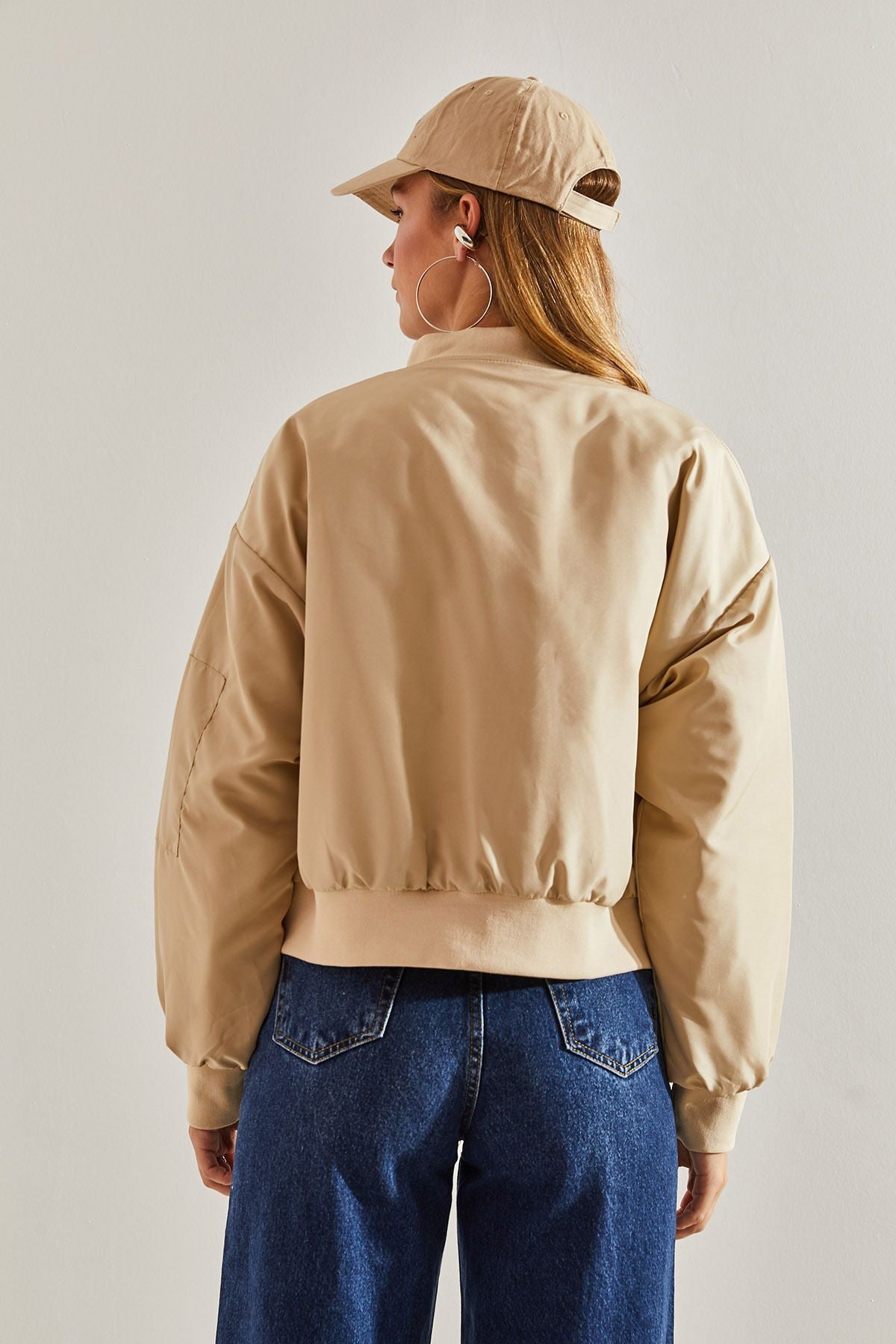 WOMEN'S AROUND BOMBER MONT WITH ZIPPER