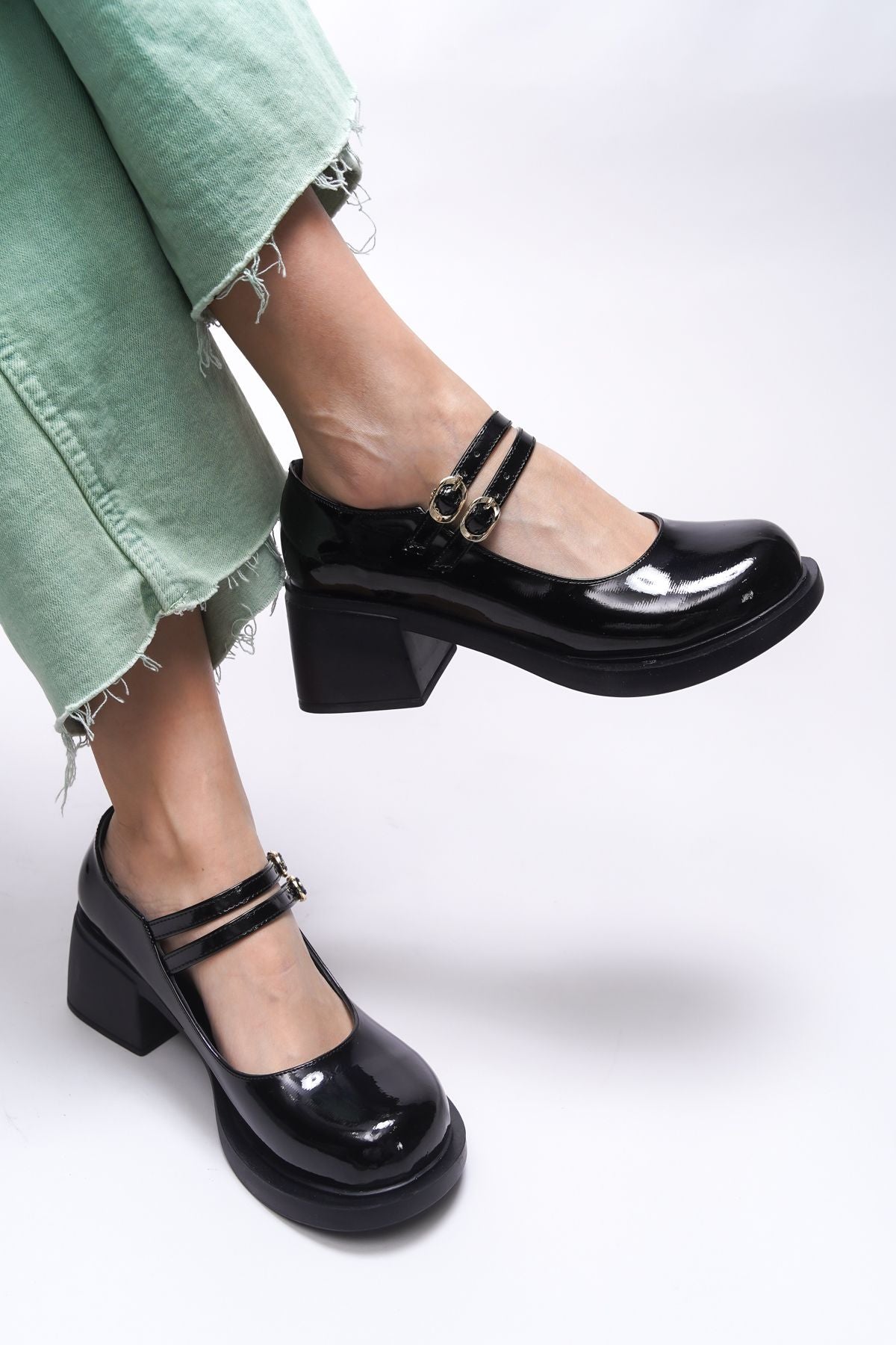 Merlyrra Woman Loafer 0012502 Black Patent Leather