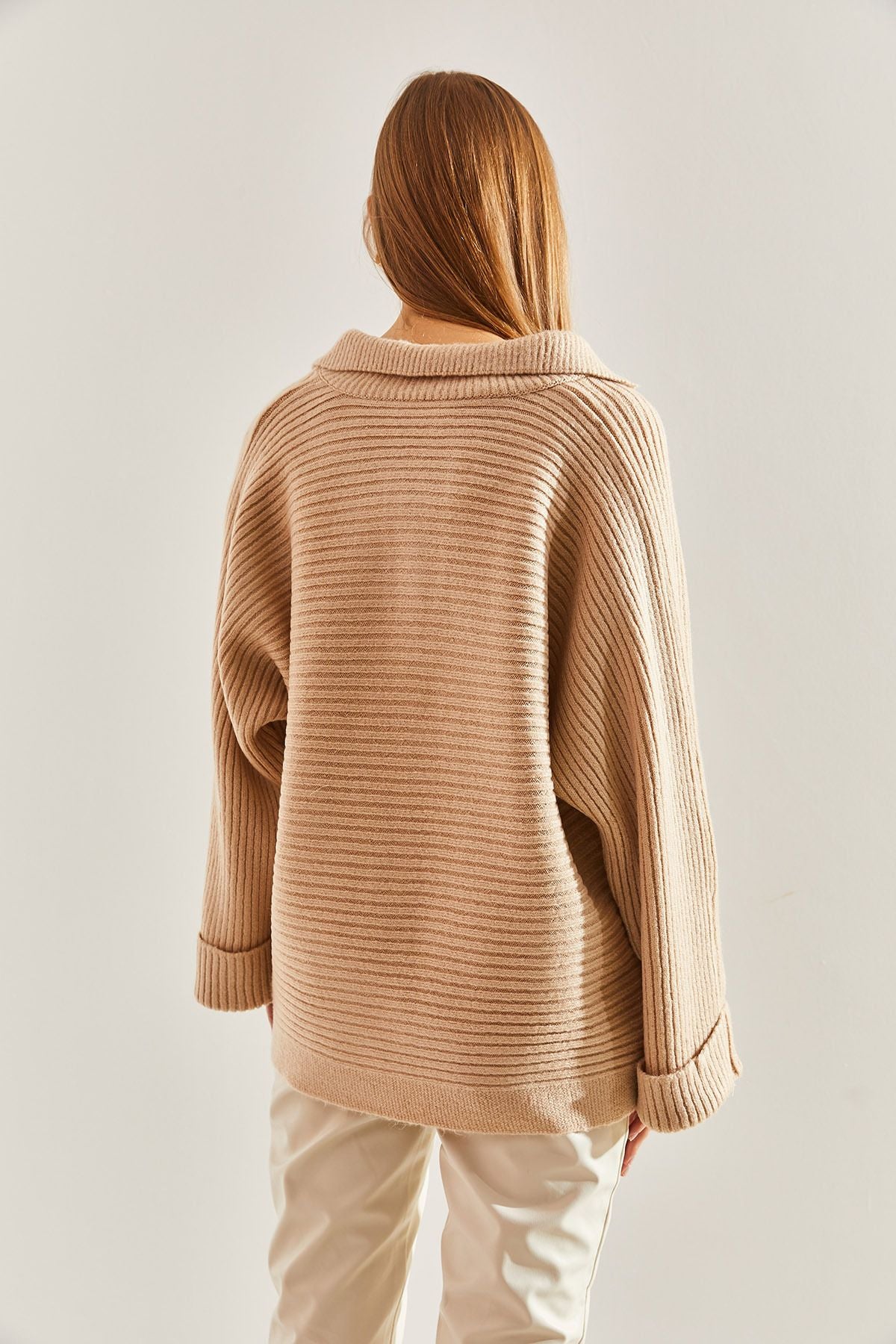 WOMEN'S SELF -FOLLOWED Eggy Knitwear Sweater