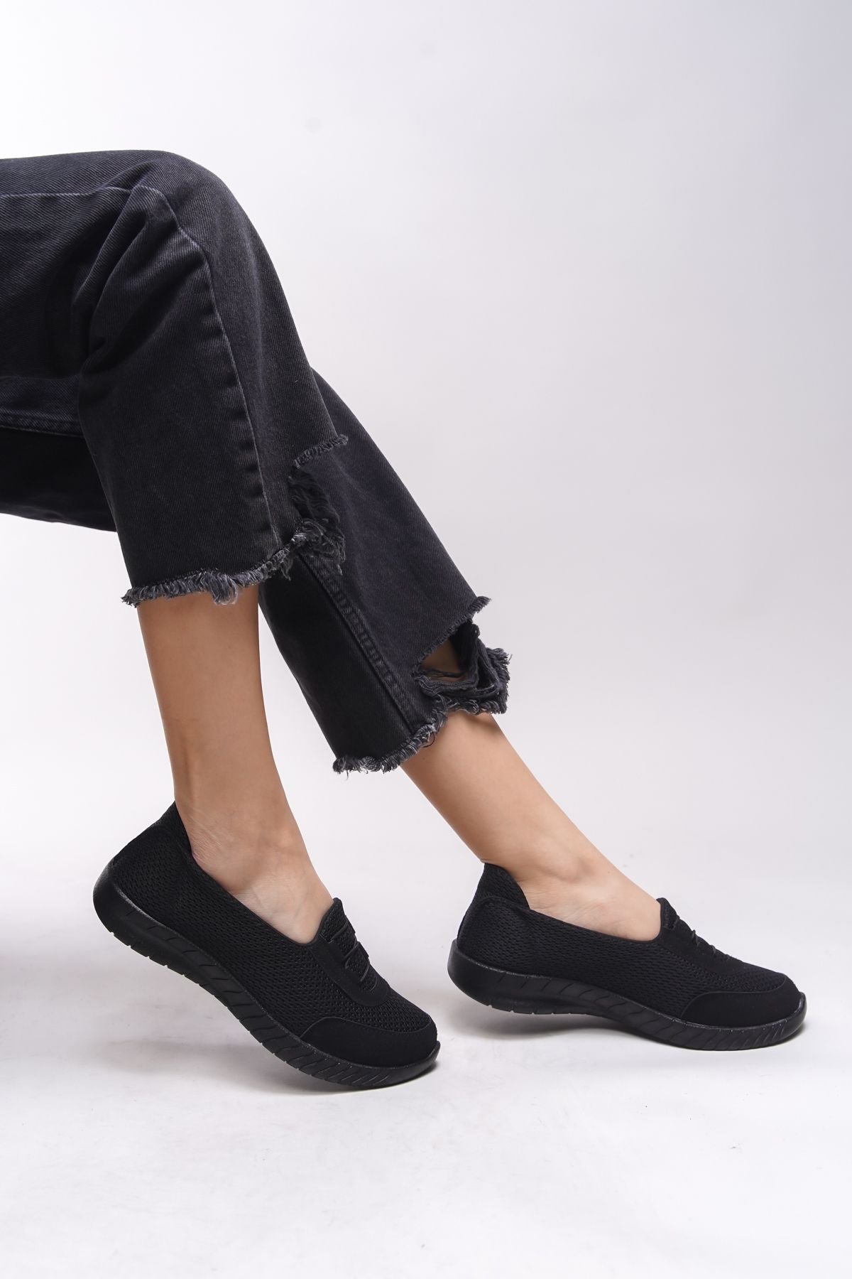 Tepehseris Woman Babet Sport Shoes 001204 Black Black