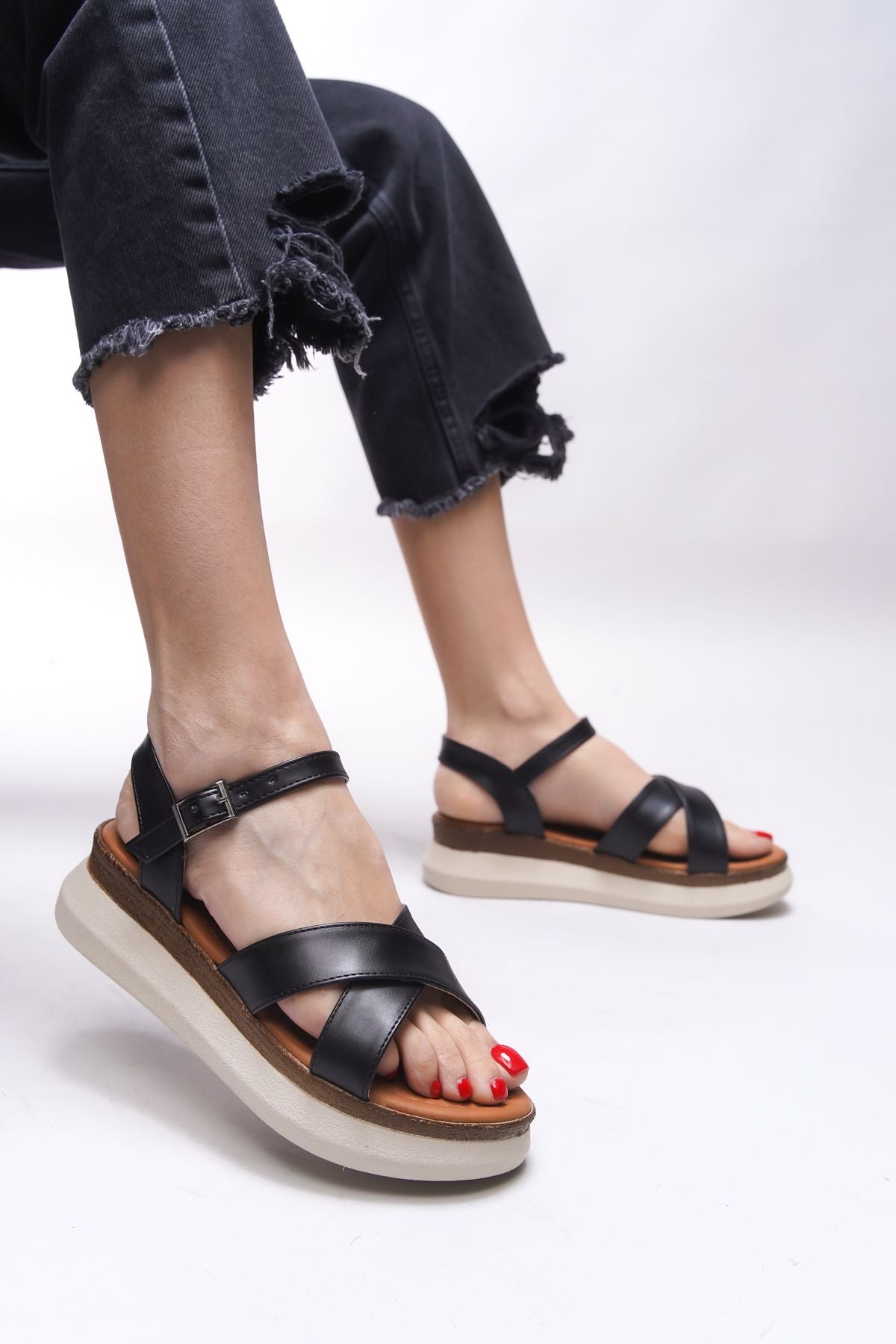 Myltheris Woman Sandals 0012600 Black