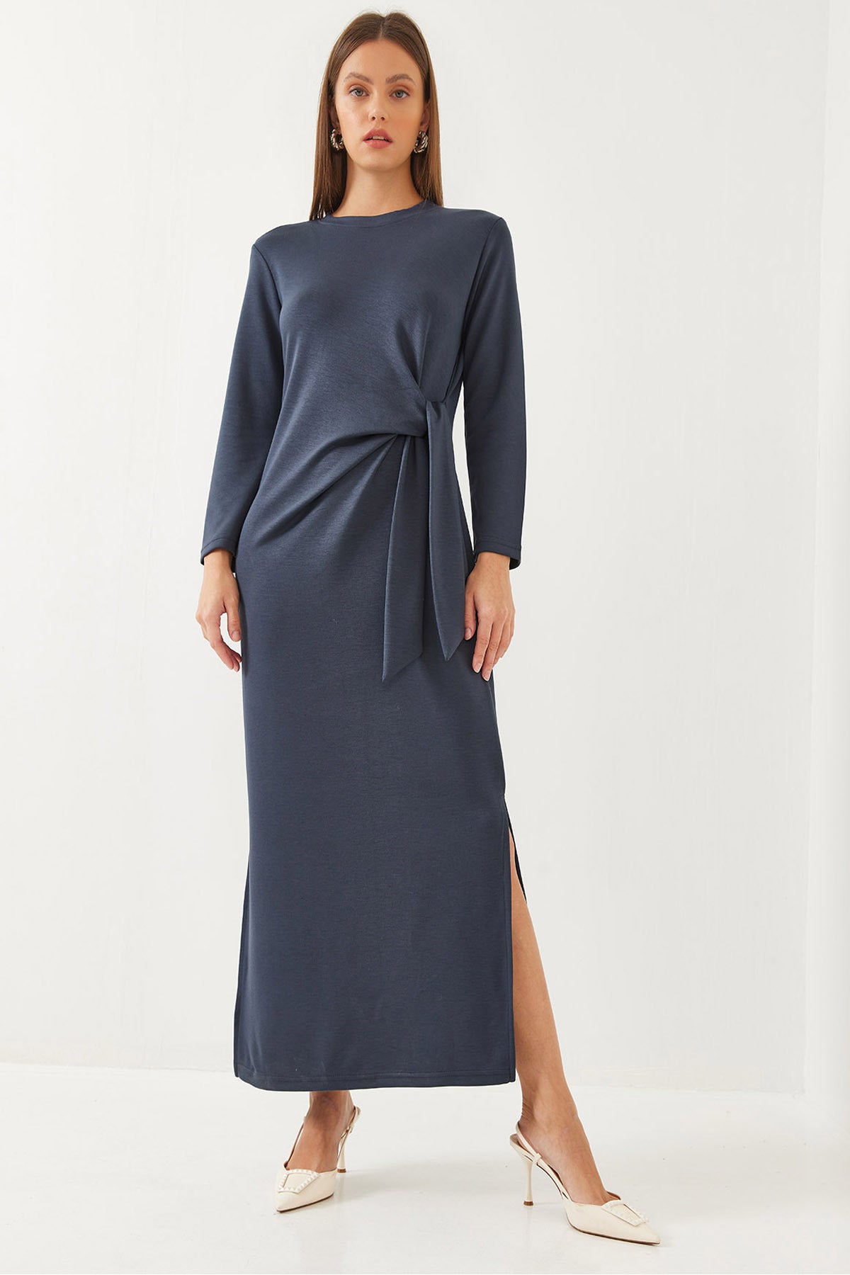 Women's Tie Detailed Modal Dress 60351002