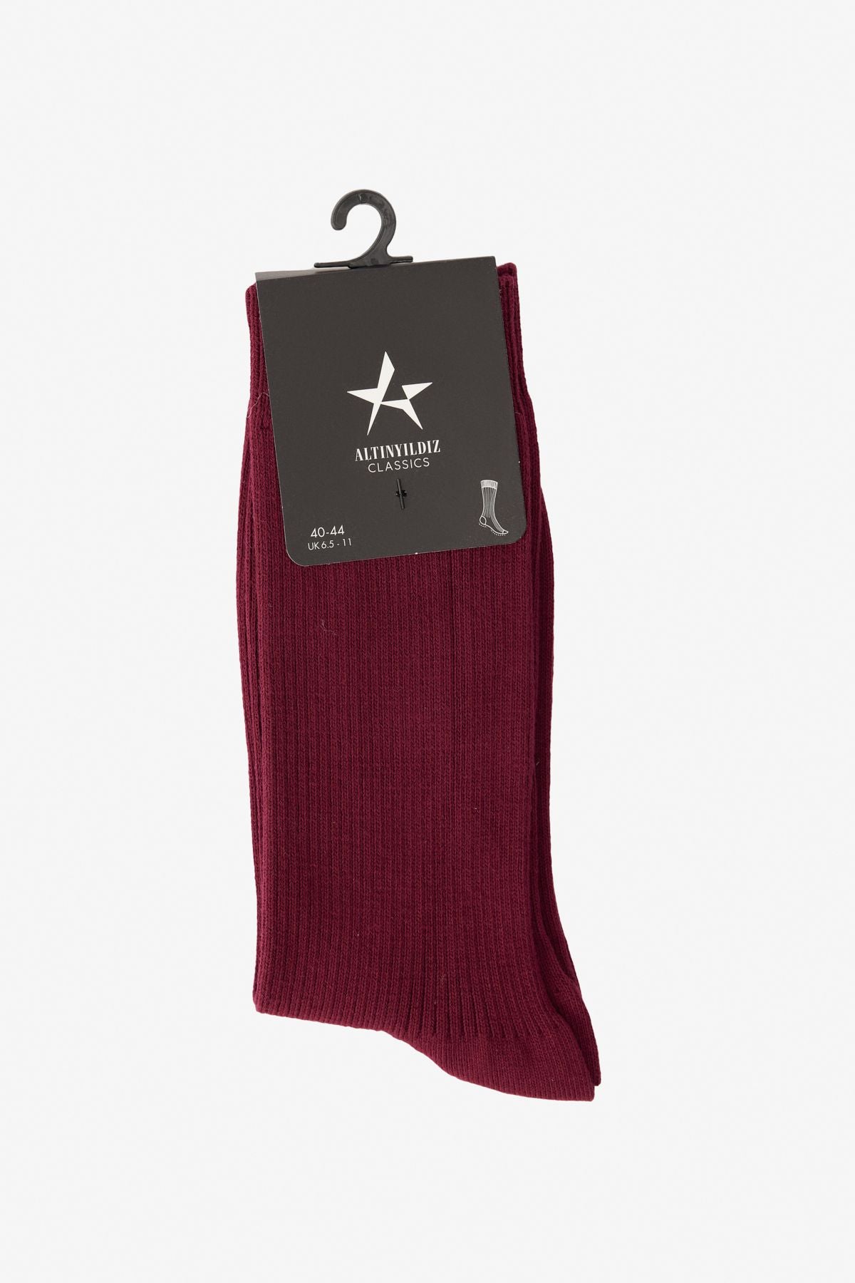 Men's Bordeaux Single Wick Socks