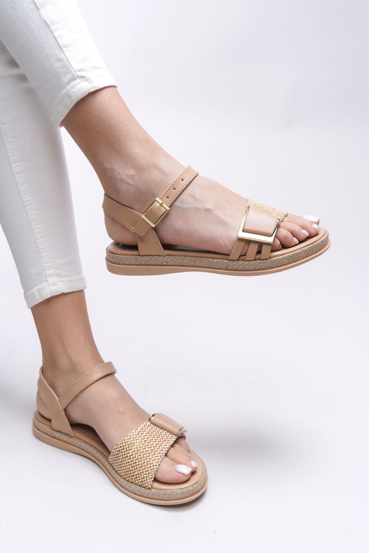 Tanaestra Woman Sandals 0012205 Nude mat