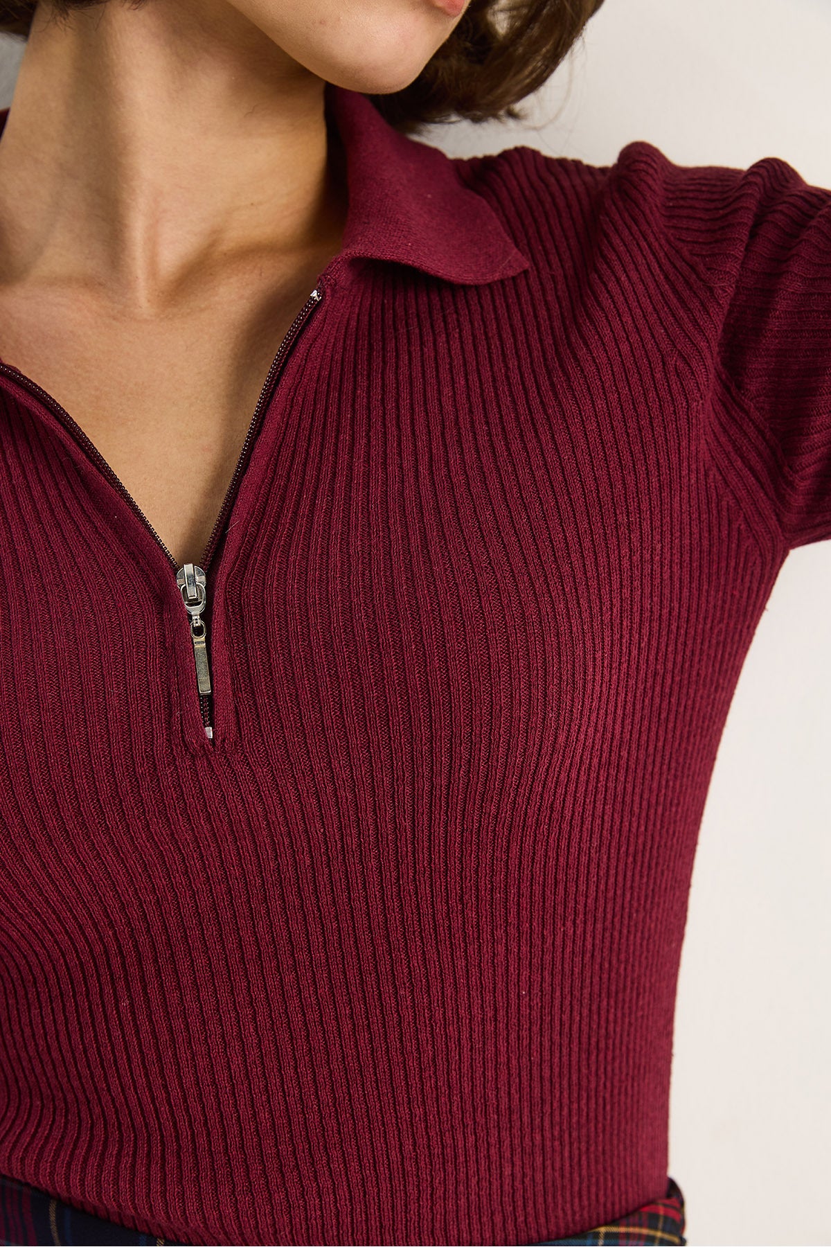 Women's Zippered Sweater 20246337