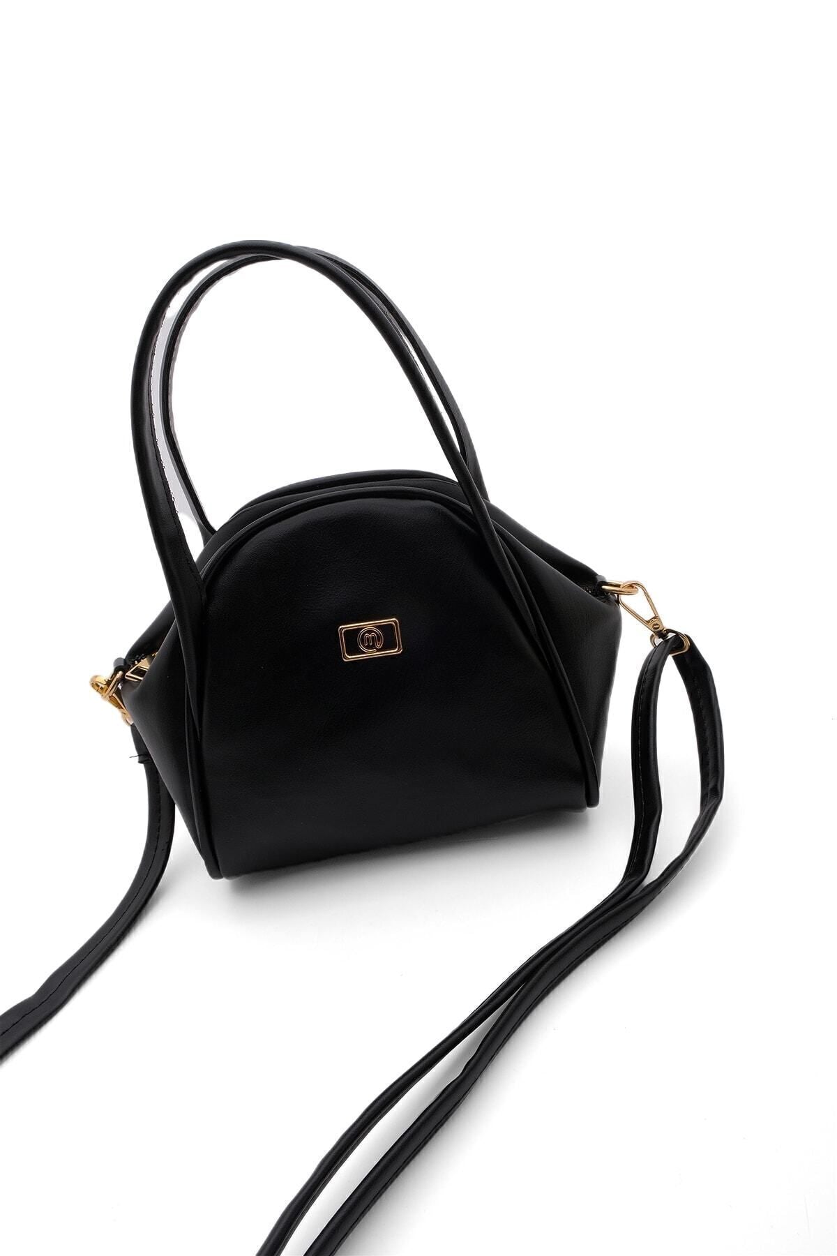 Woman Hand & Shoulder Bag Eges Black