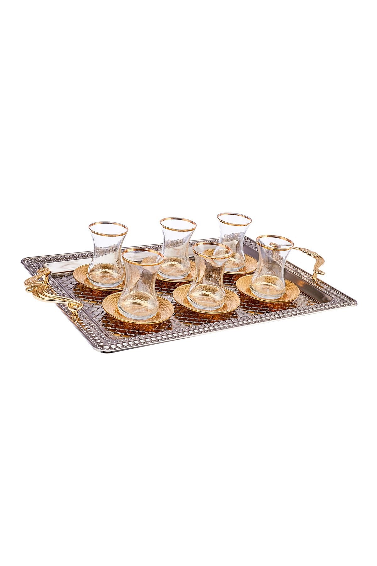 Nigar tray 13 pieces tea set 150 ml