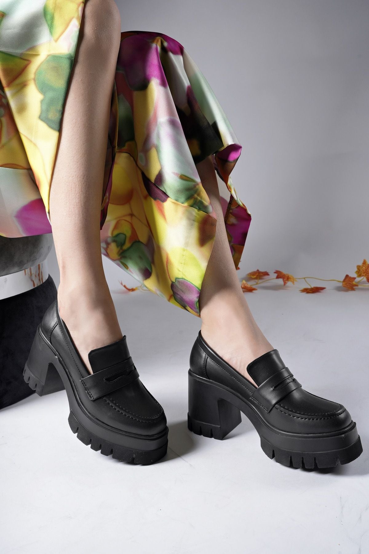 SYGROTH WOMEN Loafer 0012506 Black Skin