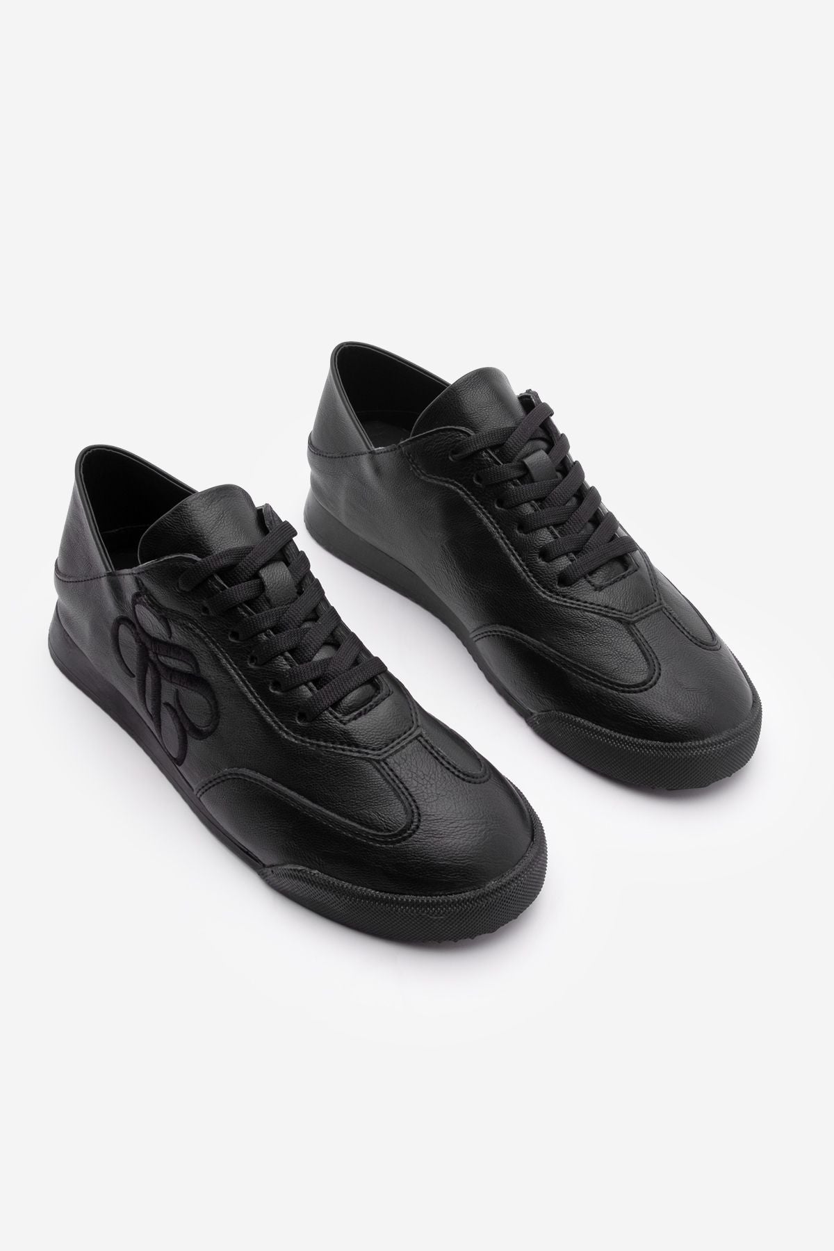 Women's Sneaker Embroidery Daily Sport Shoes Veslin Black