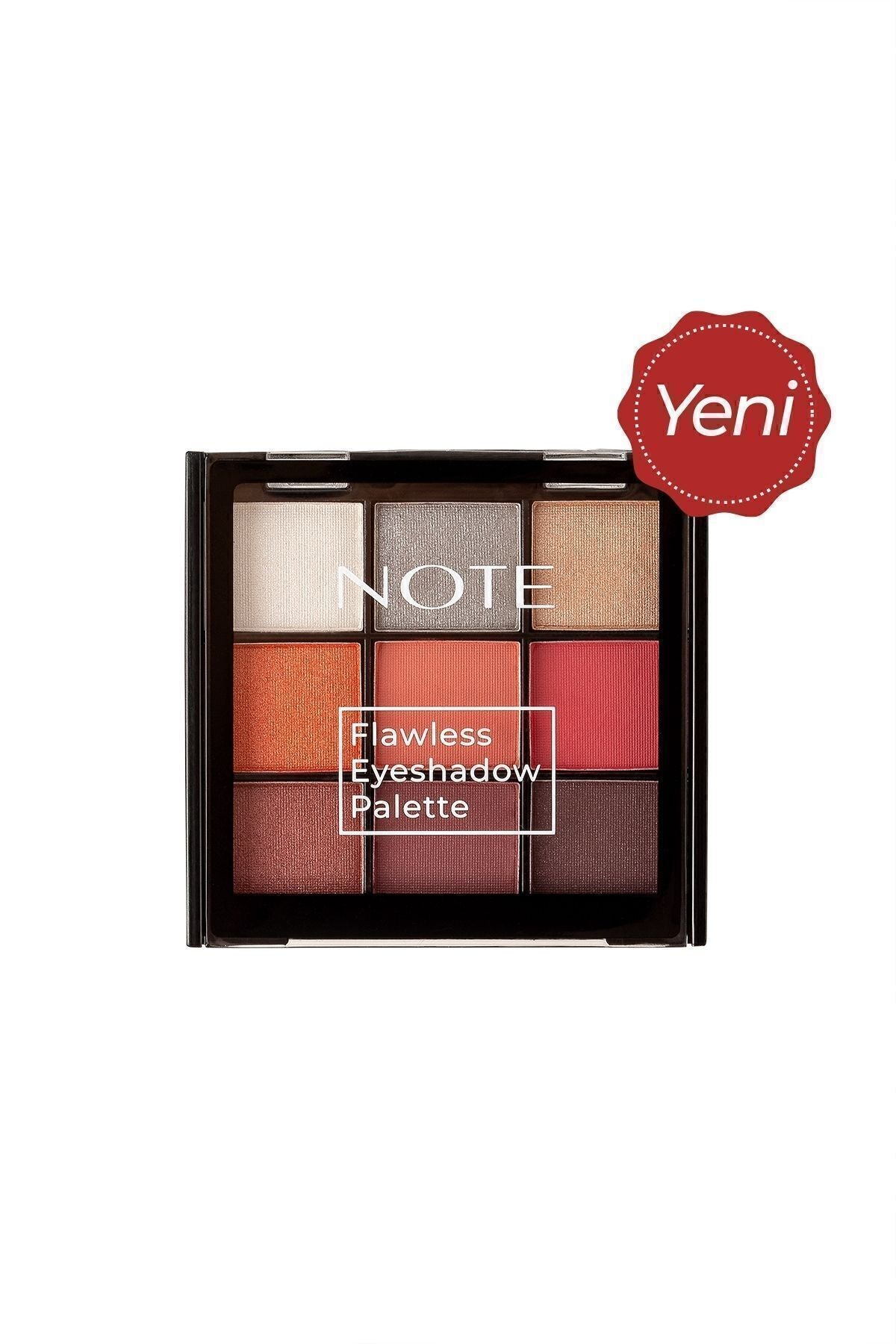 Flawless Eyeshadow Matte and Sparkling Powder Eye Headlight Palette - 02 Pastel Colors