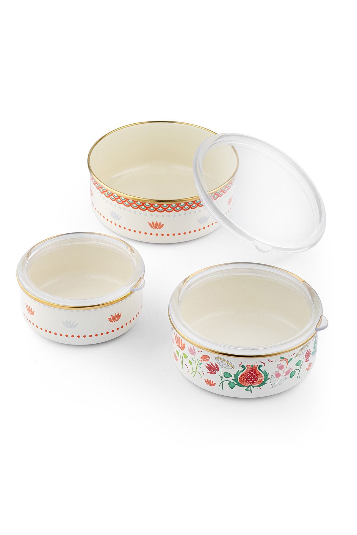 Pomegranate Embyon Sedef Storage Set Set