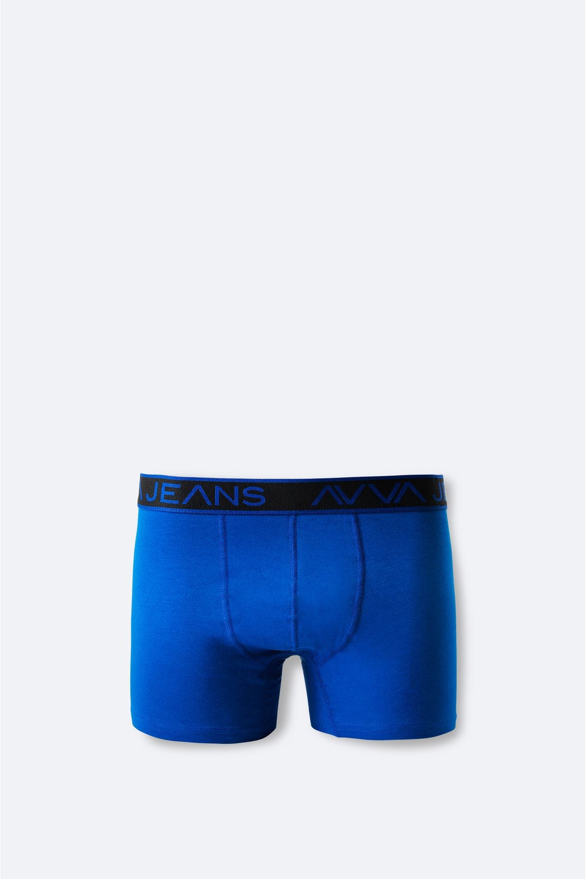 Men's Multi Color 5 Plain Flexible Fabric Cotton Box Boxer Boxer E009540
