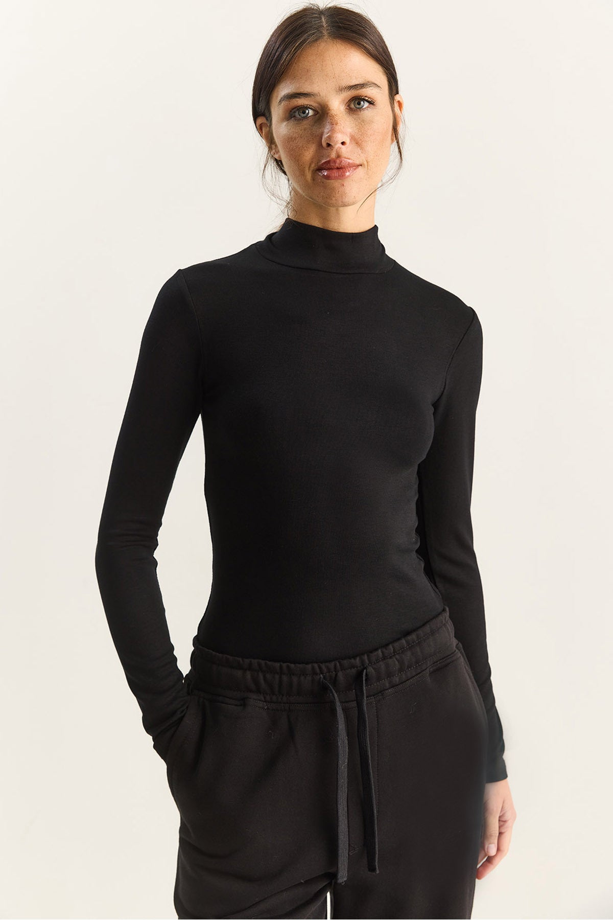 Women's Ultra Soft Half Turtleneck Blouse 140 60283829