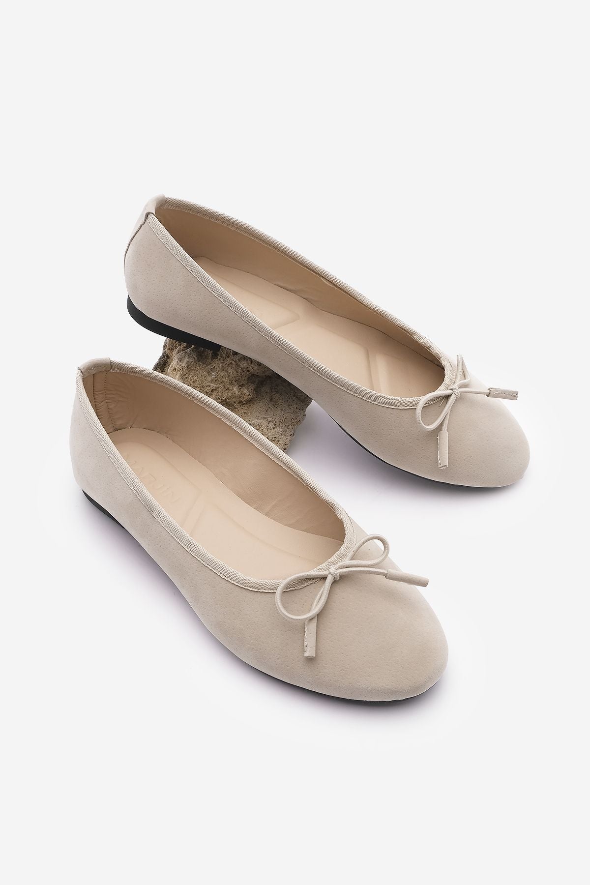 WOMEN'S BALL TAKKALI Bow Detail Beej Beige