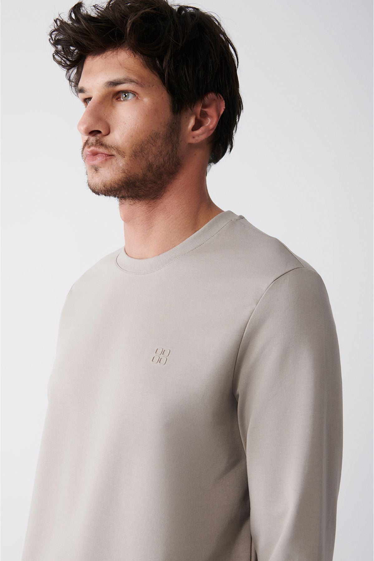 Men's Stone Bike Cotton Cotton 2 Triple Sweatshirt E001200