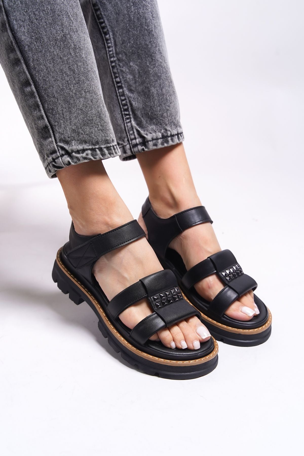 WOMEN SANDALT 0012715 Black