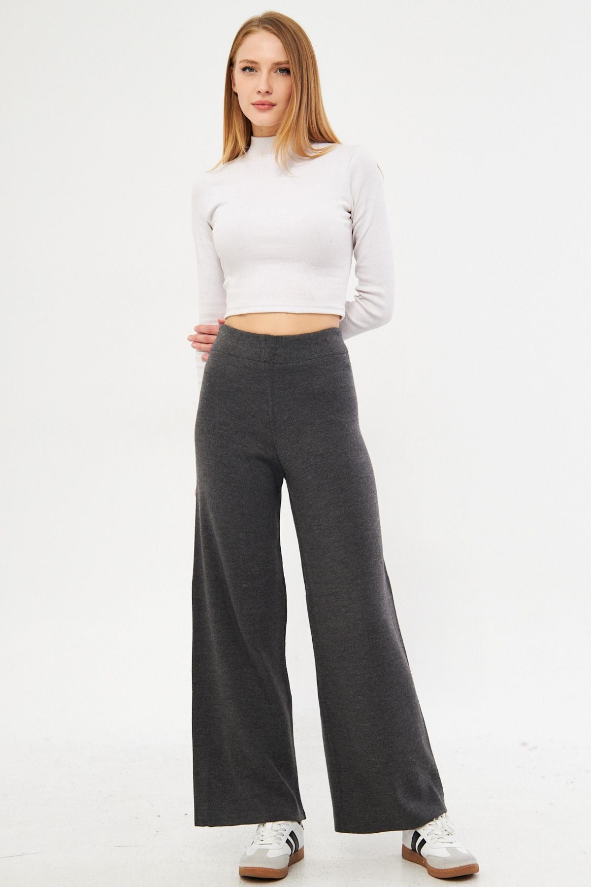 WOMEN'S ARRASİT WAST-TIOLLO PALAZZO pants Arm-25k069003