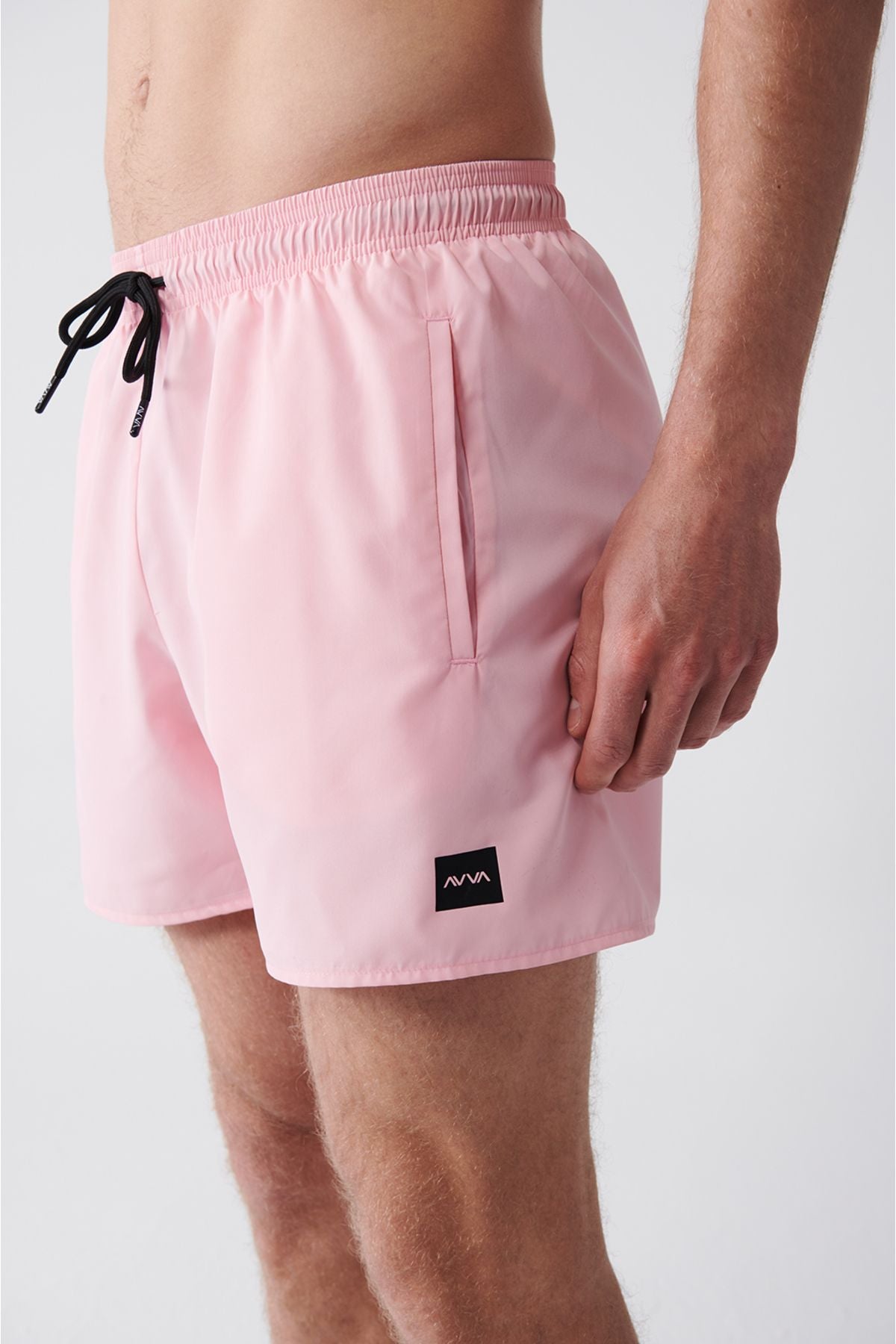 Men's Light Pink Fast Drying Standard Size Mayo Sea Short E003801