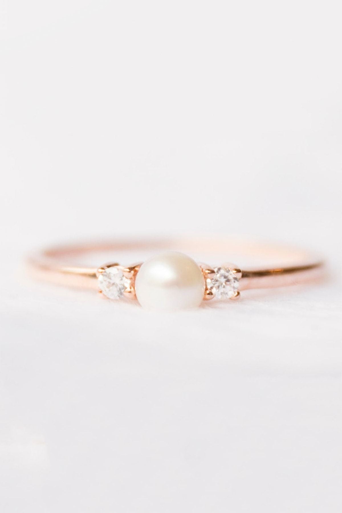 PEOPLE AND STONE ADJUSTABLE 14 K ROSE GOLD PLATED WOMEN RING
