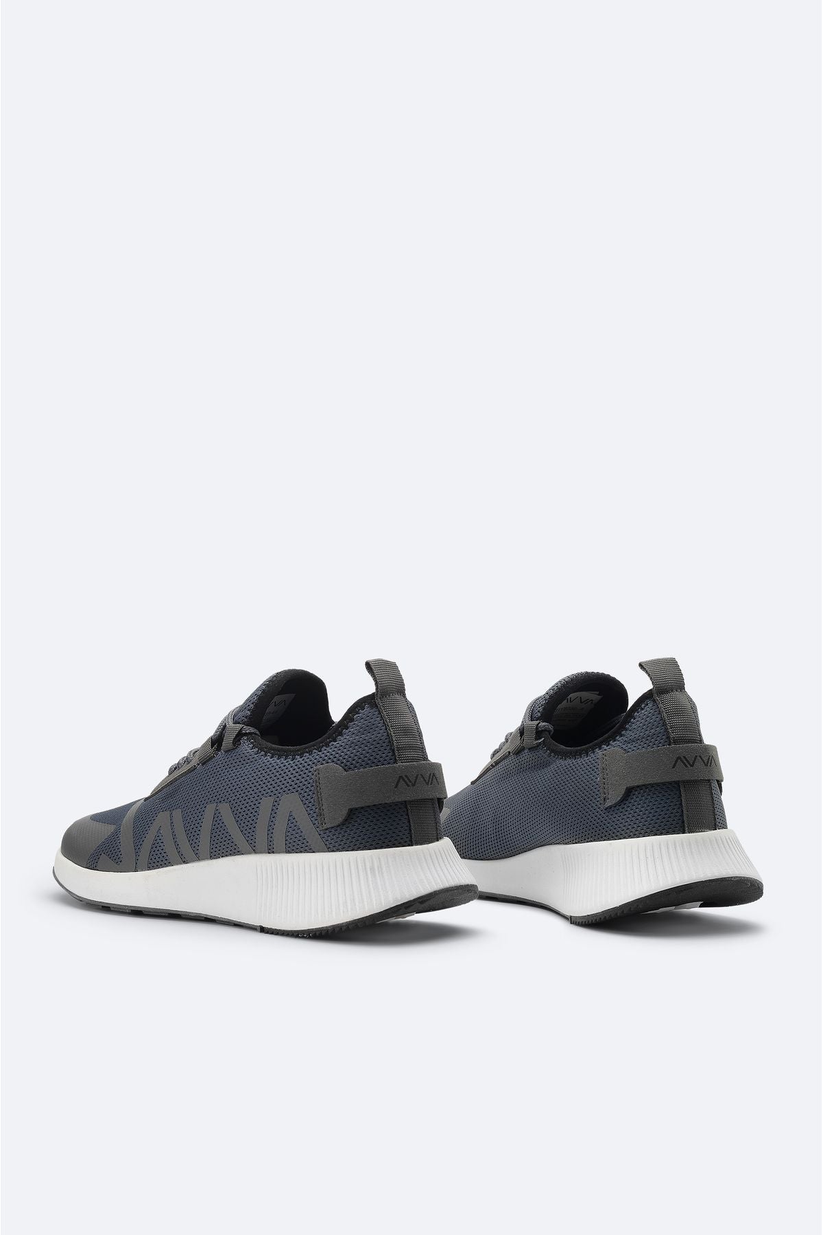 Men's anthracit printed flexible base sneaker shoes A31y8039