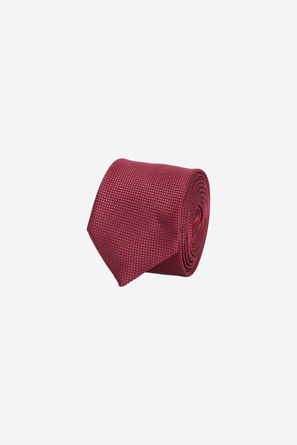 Men's Bordeaux Patterned Tie