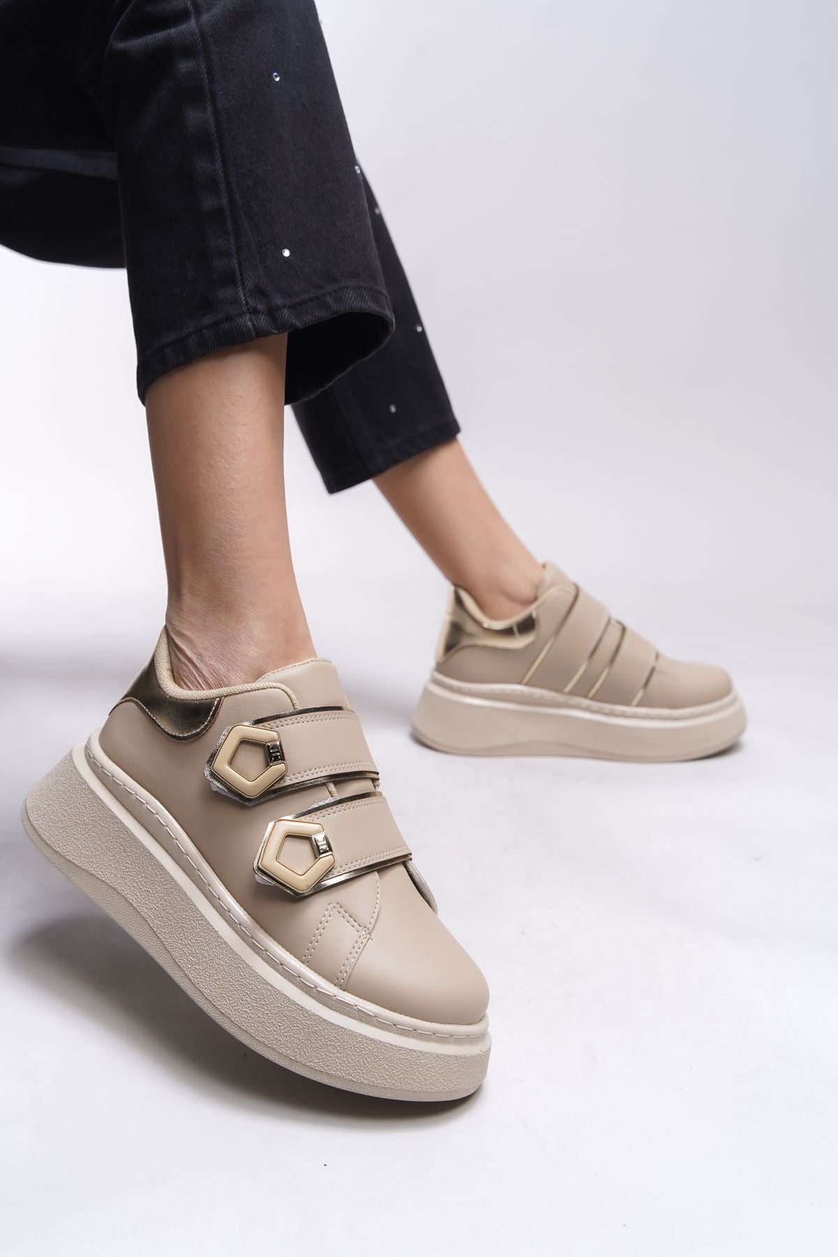 Kysrika Women Sneaker 0012251 Beige