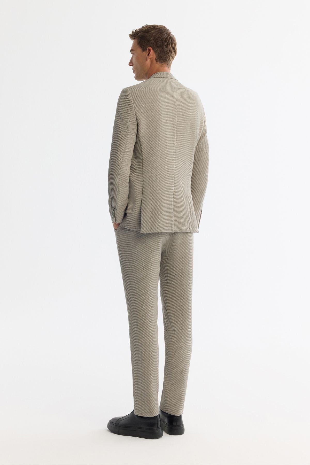 Men's Mink Mono Yaka Bi-Stretch Unlined Jacket A42Y4012
